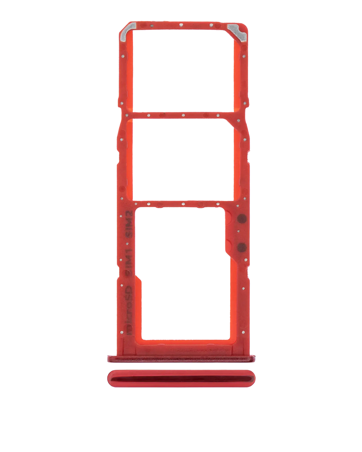 Dual Sim Card Tray Compatible For Samsung Galaxy A20 (A205 / 2019) / A30 (A305 / 2019) / A50 (A505 / 2019) (Coral Orange)