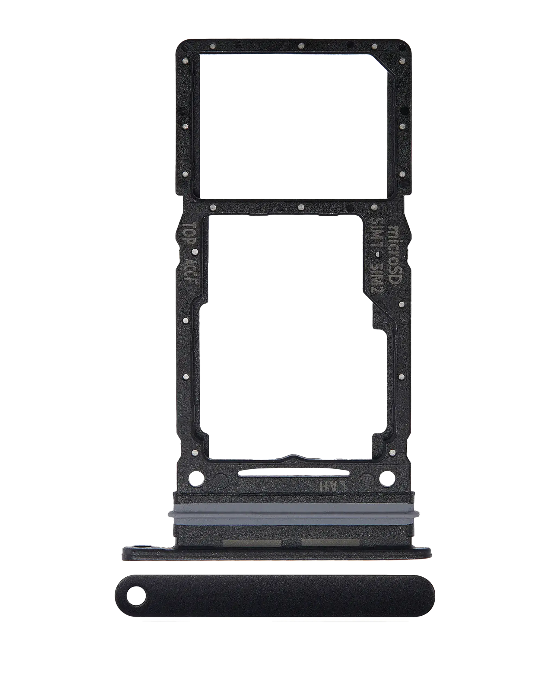 Dual Sim Card Tray Compatible For Samsung Galaxy A33 5G (A336 / 2022) (Black)