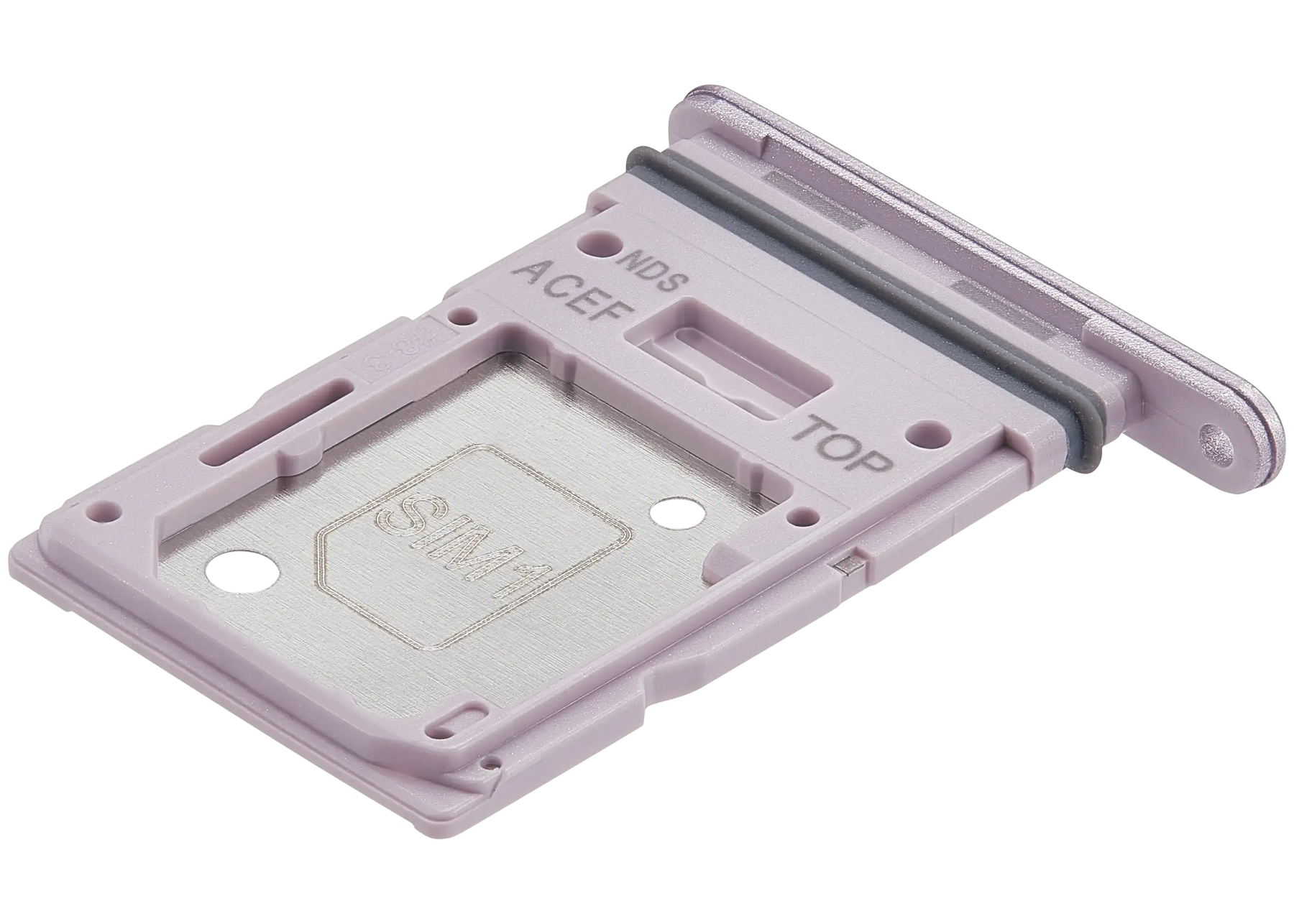 Dual Sim Card Tray Compatible For Samsung Galaxy A35 (A356 / 2024) (Premium)(Lilac)