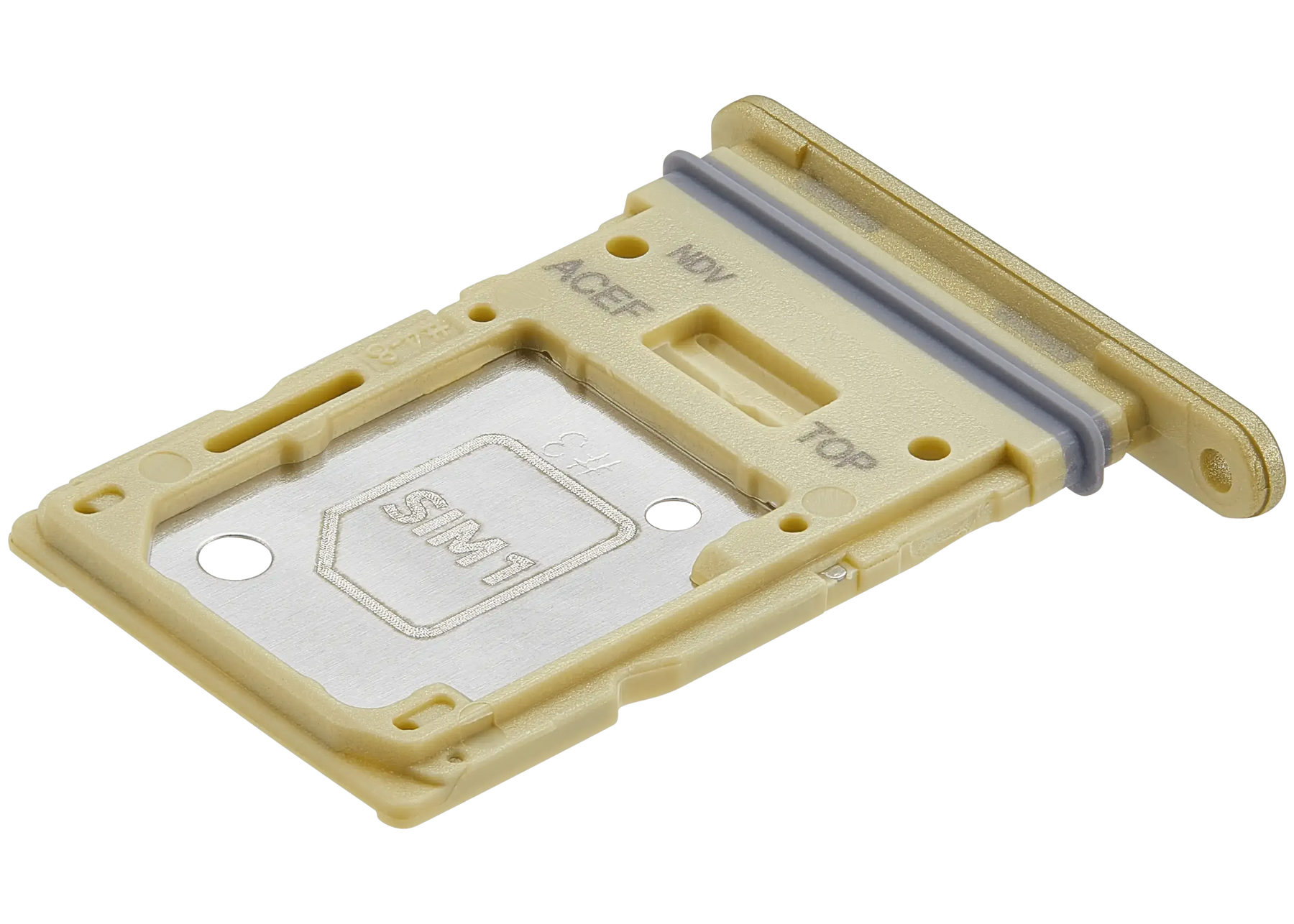 Dual Sim Card Tray Compatible For Samsung Galaxy A35 (A356 / 2024) (Premium)(Lemon)