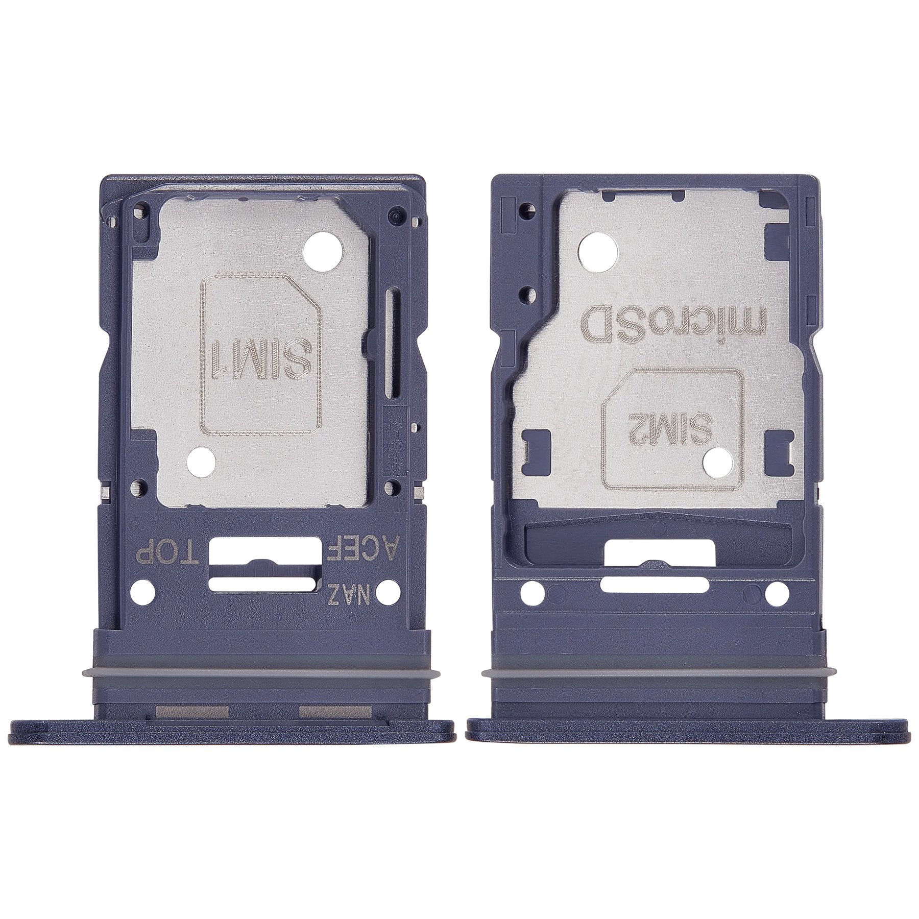 Replacement Dual Sim Card Tray Compatible For Samsung Galaxy A35 (A356 / 2024) (Premium)(Navy)