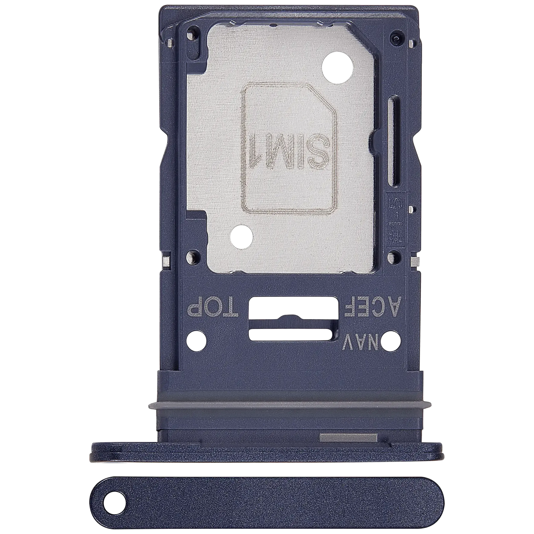Single Sim Card Tray Compatible For Samsung Galaxy A35 5G (A356 / 2024) (Premium)(Navy)