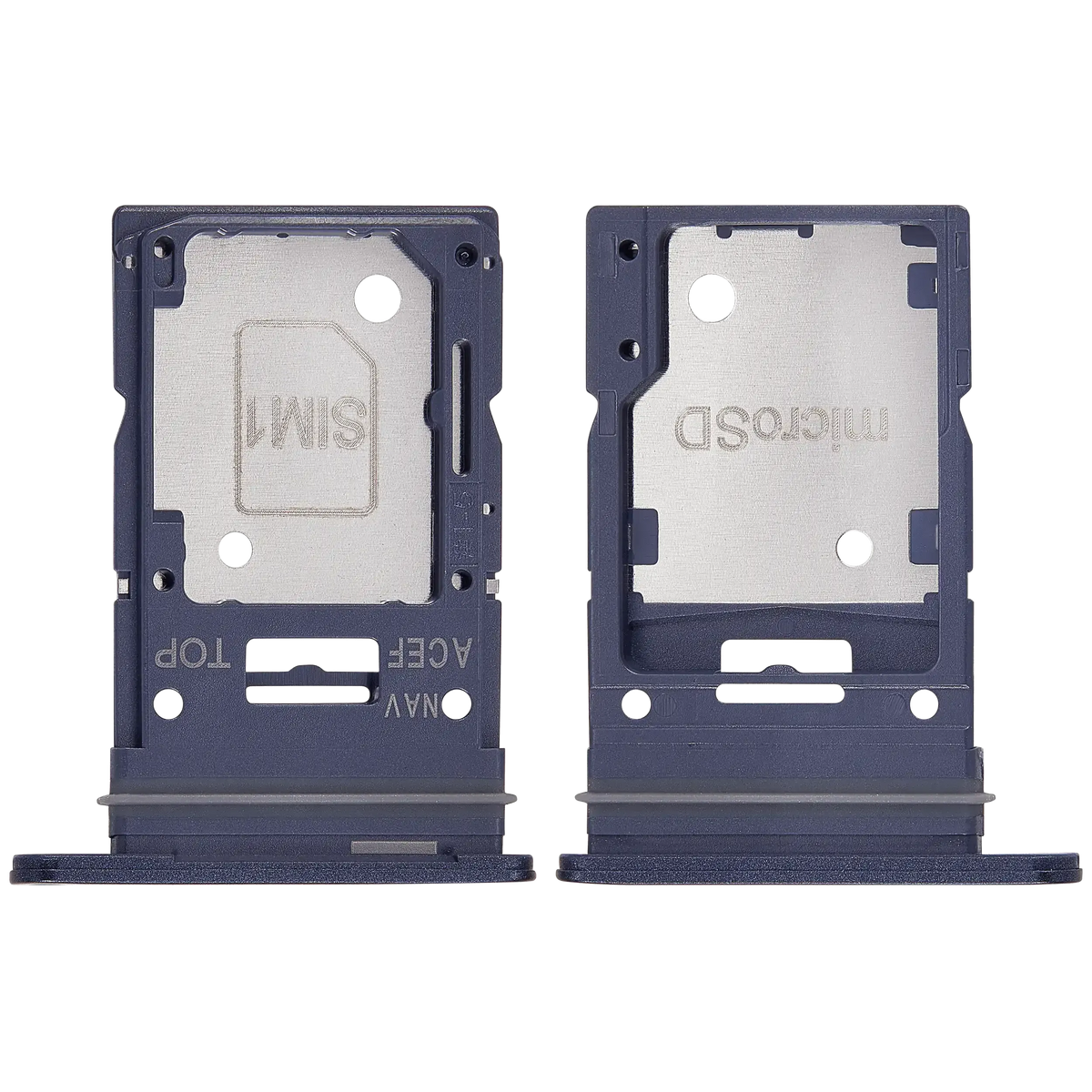 Single Sim Card Tray Compatible For Samsung Galaxy A35 5G (A356 / 2024)(Premium) (Iceblue)