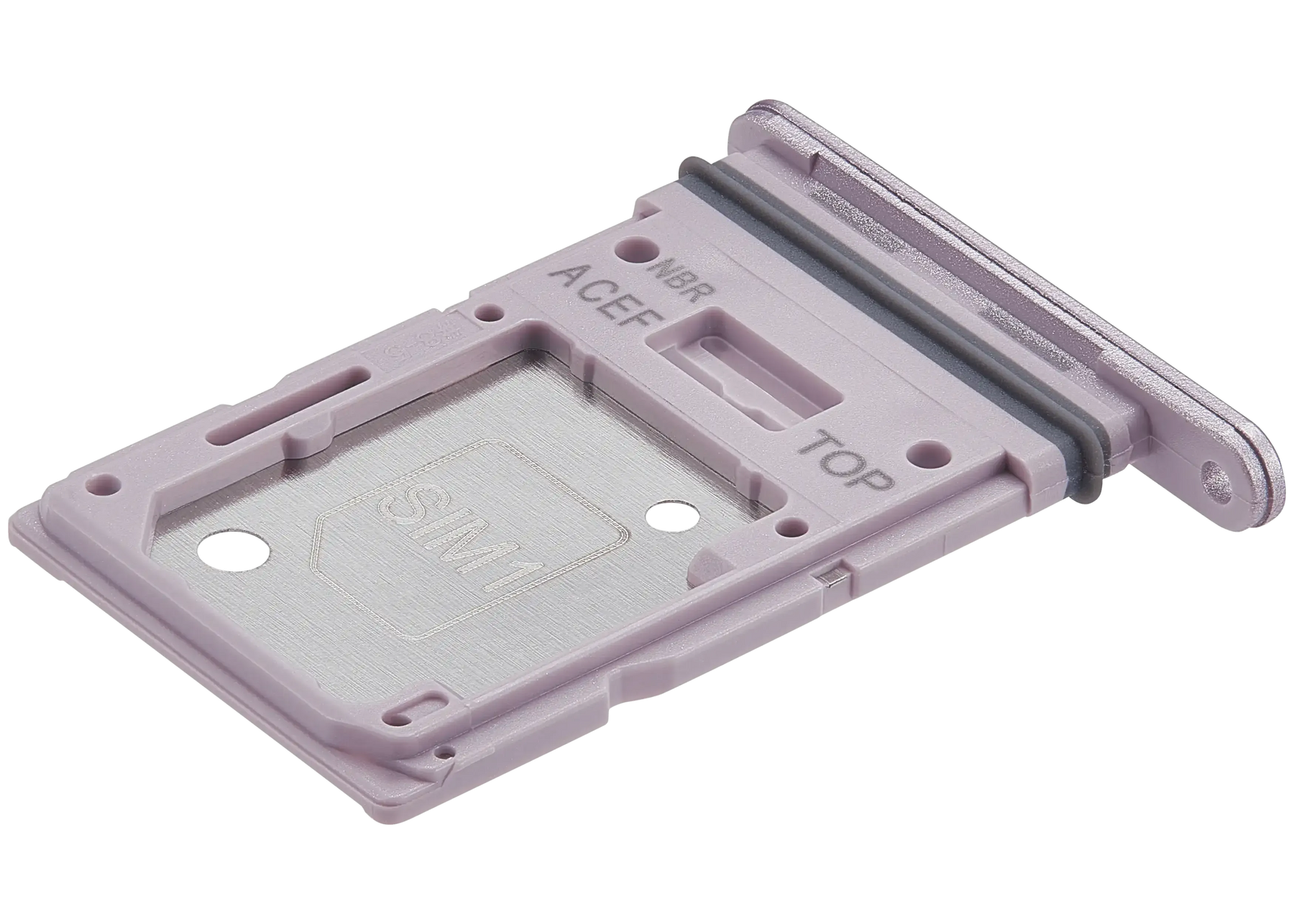 Single Sim Card Tray Compatible For Samsung Galaxy A35 5G (A356 / 2024) (Premium)(Lilac)