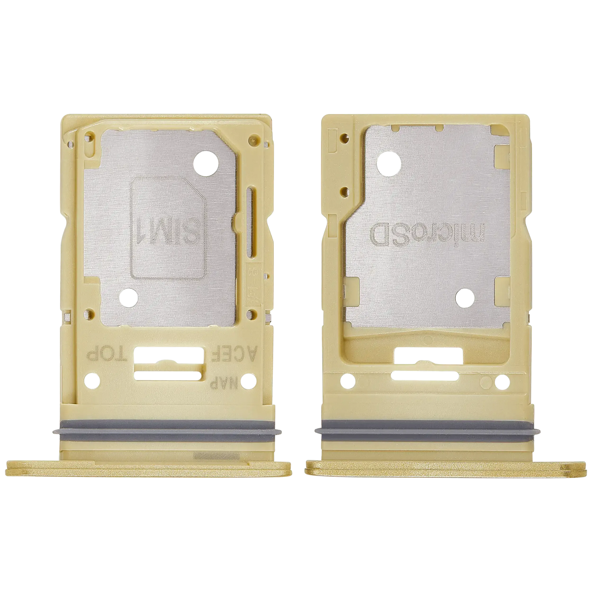 Single Sim Card Tray Compatible For Samsung Galaxy A35 5G (A356 / 2024) (Premium)(Lemon)