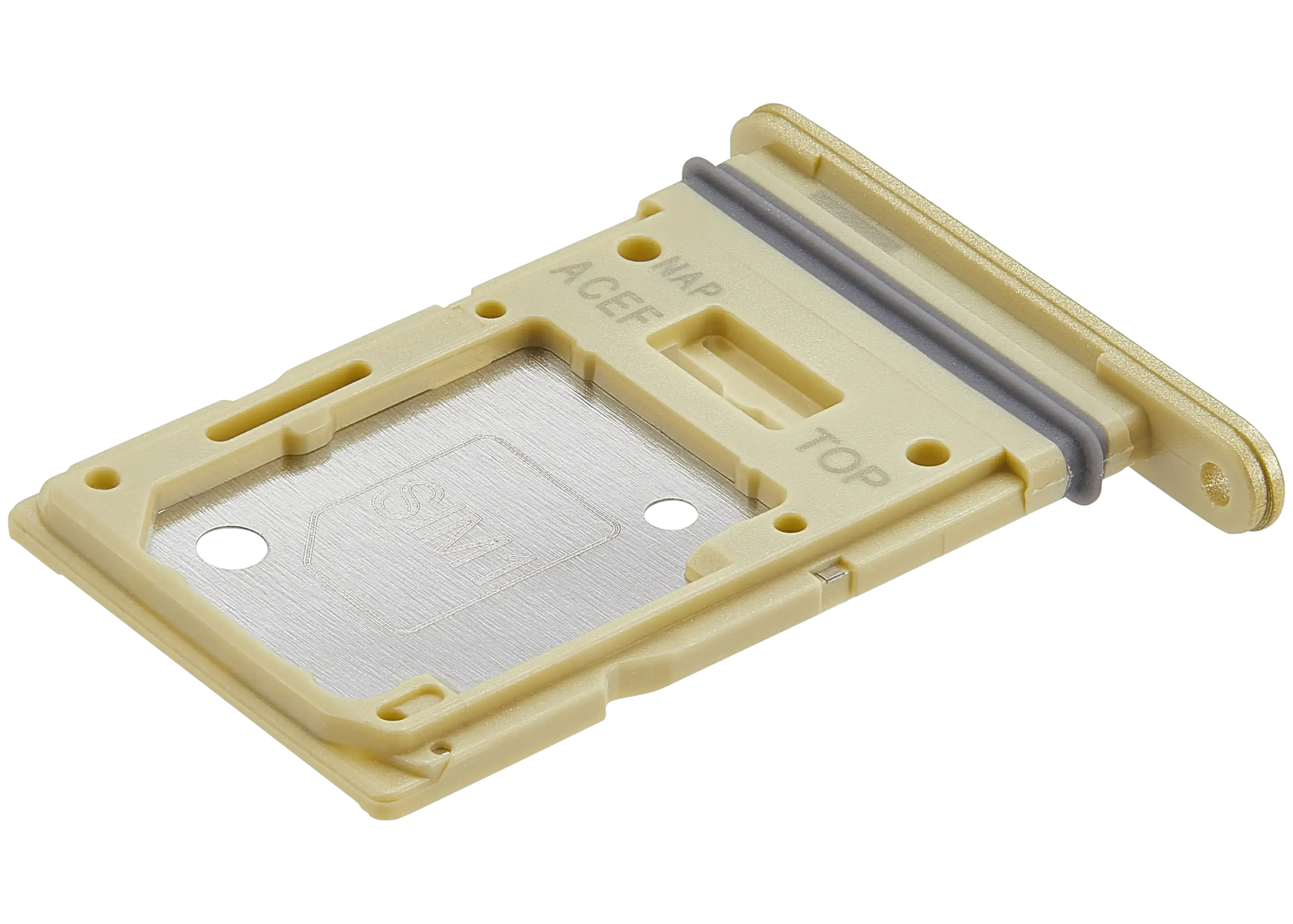 Single Sim Card Tray Compatible For Samsung Galaxy A35 5G (A356 / 2024) (Premium)(Lemon)