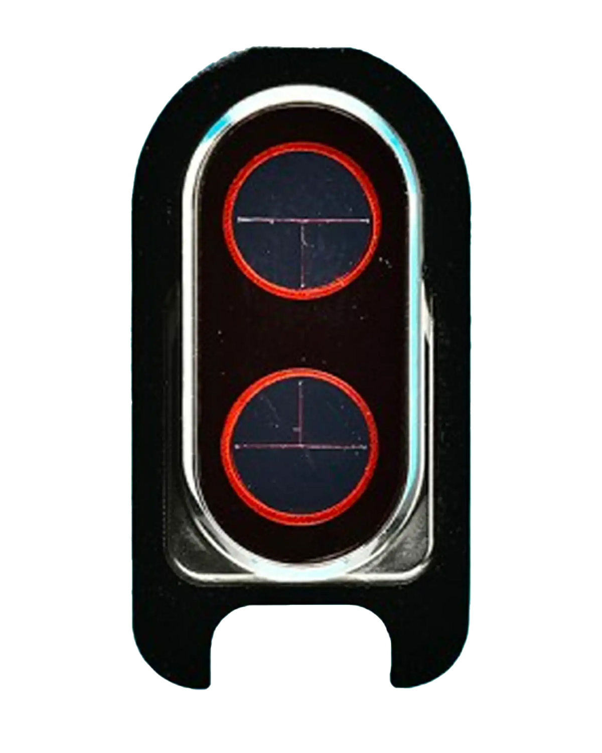 Replacement Back Camera Bezel With Bracket (Bezel Only) Compatible For OnePlus 6 (A6000 / A6003) (Genuine OEM) (Amber Red)