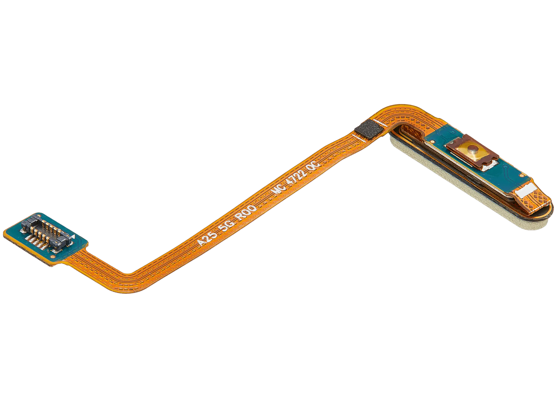 Fingerprint Reader With Flex Cable Compatible For Samsung Galaxy A25 5G (A256 / 2023) (Premium)(Personality Yellow)