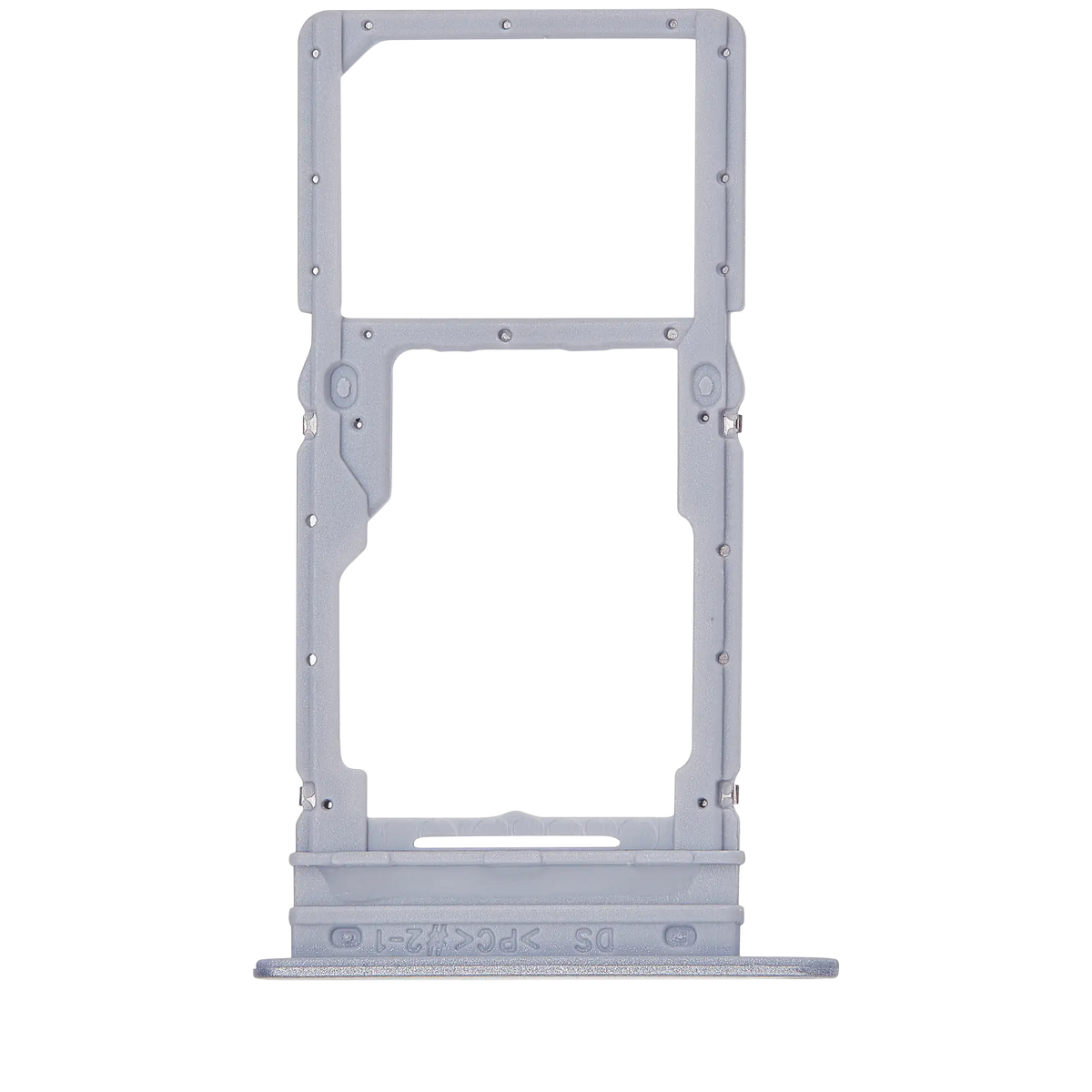 Dual Sim Card Tray Compatible For Samsung Galaxy A16 5G (A166 / 2024) (Premium) (Light Gray)