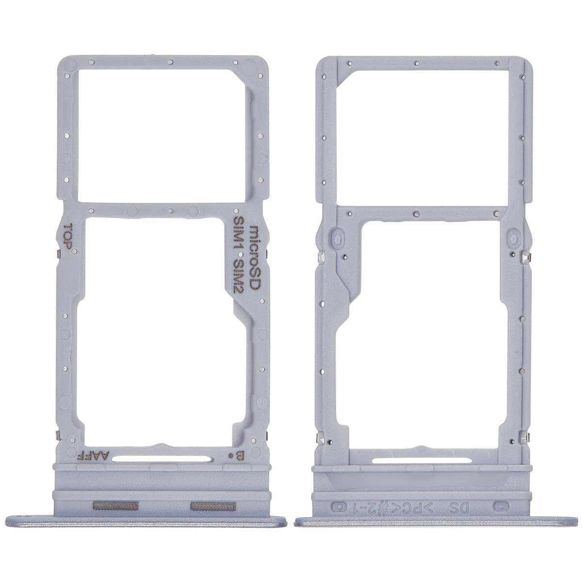 Dual Sim Card Tray Compatible For Samsung Galaxy A16 5G (A166 / 2024) (Premium) (Light Gray)