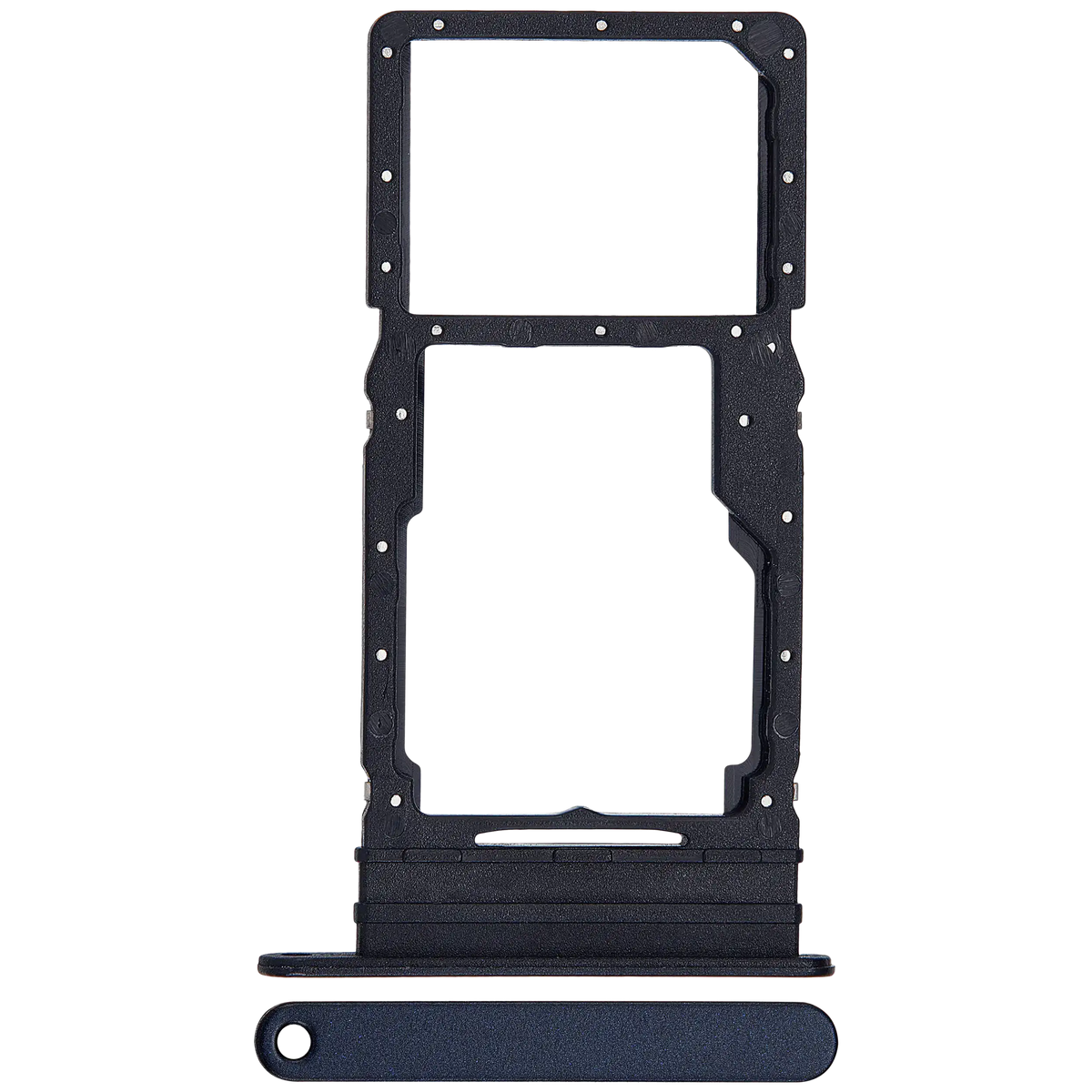 Dual Sim Card Tray Compatible For Samsung Galaxy A16 5G (A166 / 2024) (Premium) (Blue Black)