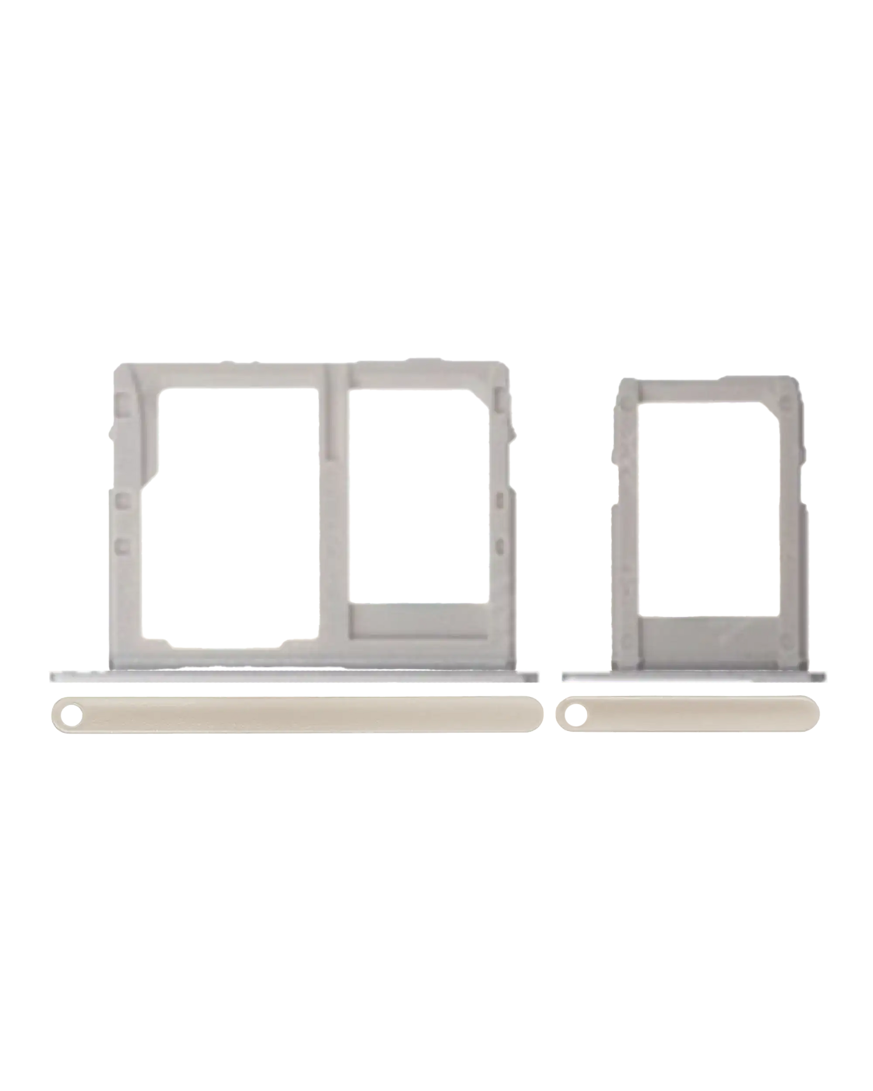 Sim Card Tray Compatible For Samsung Galaxy J8 (J810 / 2018) (Gold) (2 Piece Set)