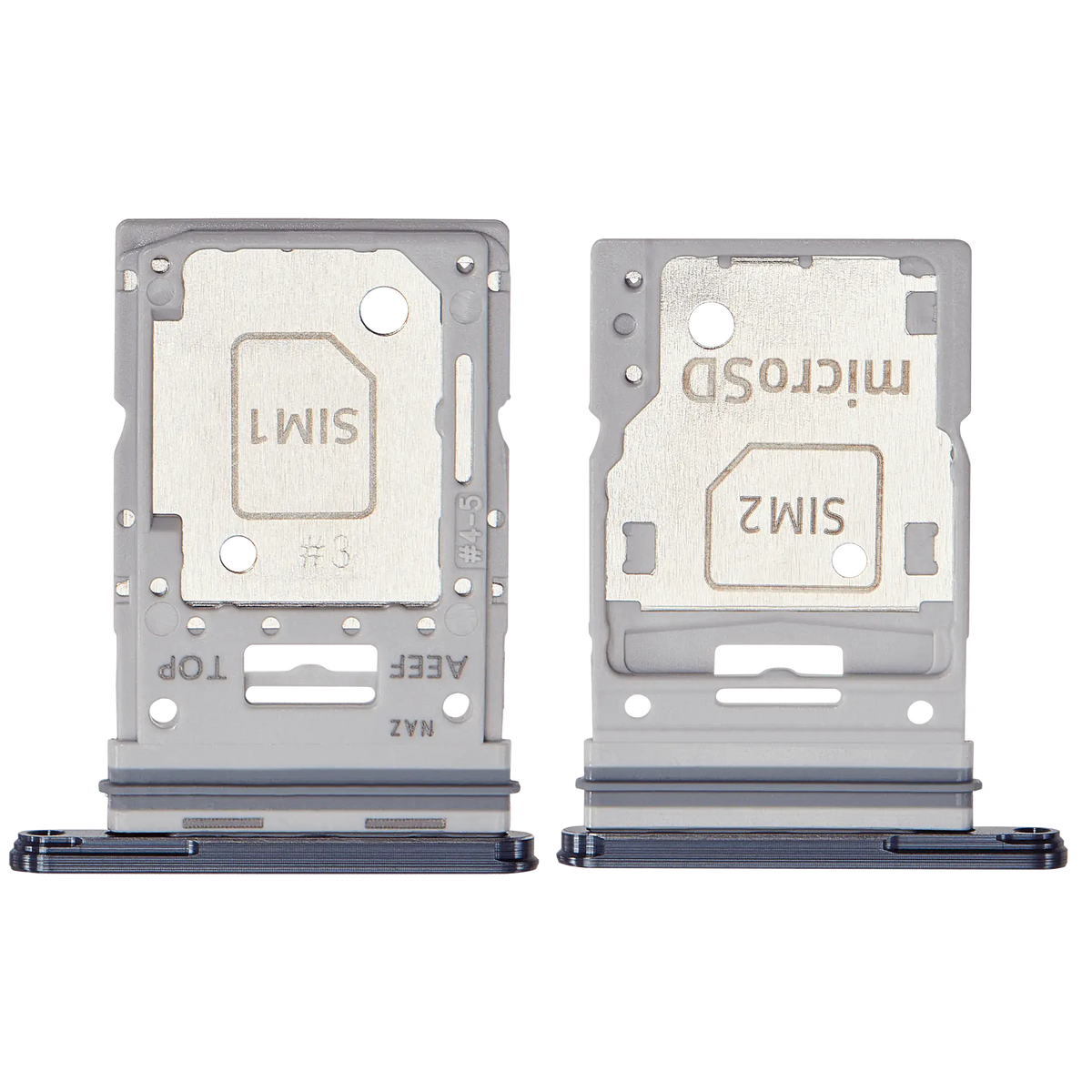 Dual Sim Card Tray Replacement Compatible For Samsung Galaxy A55 5G (A556 / 2024) (Premium)(Navy)