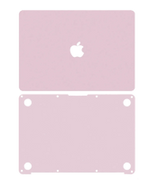 2 in 1 (Top and Bottom) Skin Compatible For MacBook Retina 12" (A1534 / Early 2015 / Early 2016 / Mid 2017) (Rose Gold)