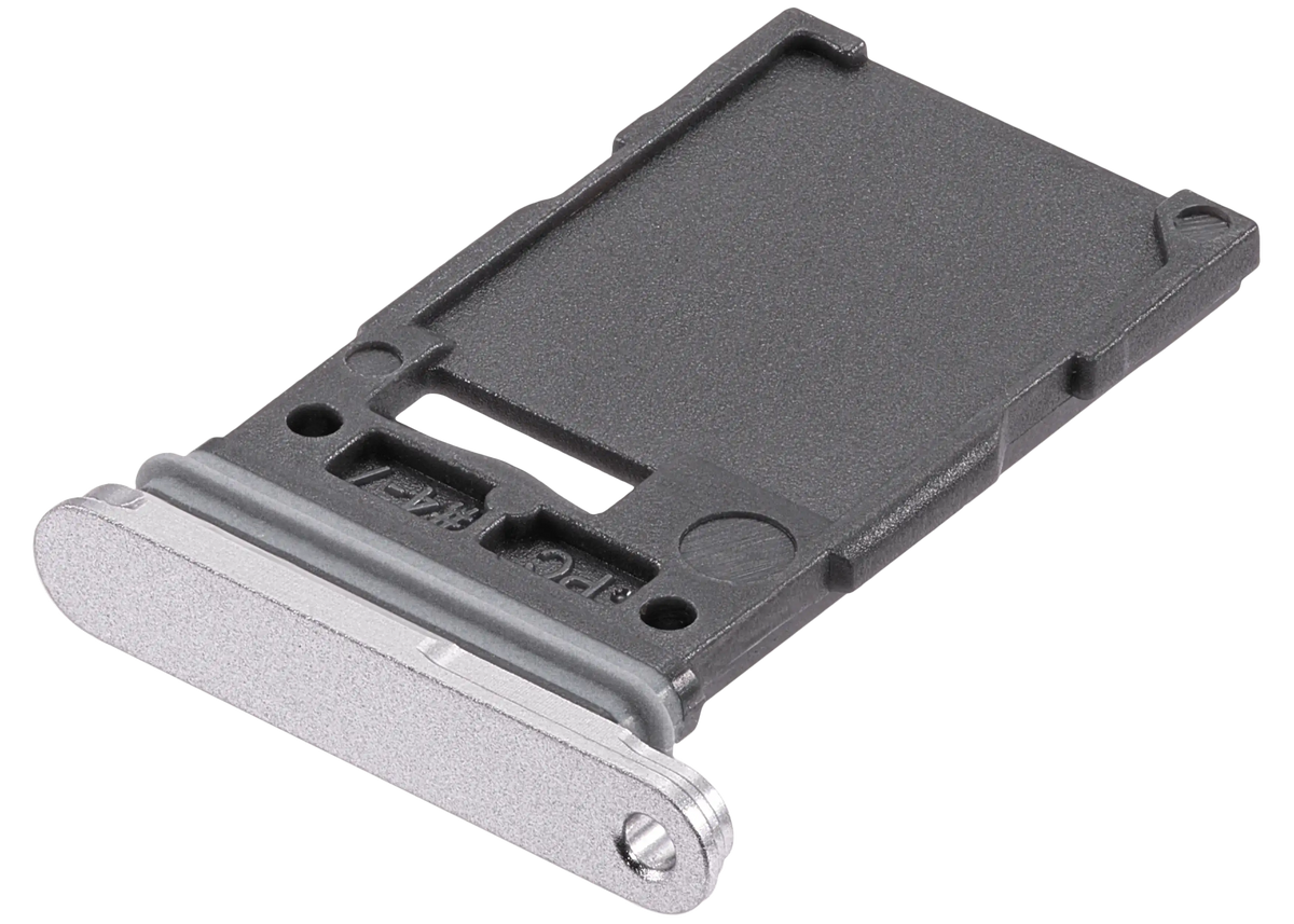Single Sim Card Tray Compatible For Samsung Galaxy S24 FE 5G (Premium) (Gray)