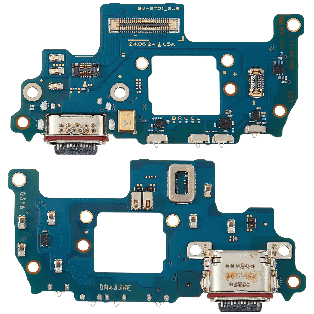 Charging Port Board Compatible For Samsung Galaxy S24 FE 5G (S721U) (US Version) (Premium)