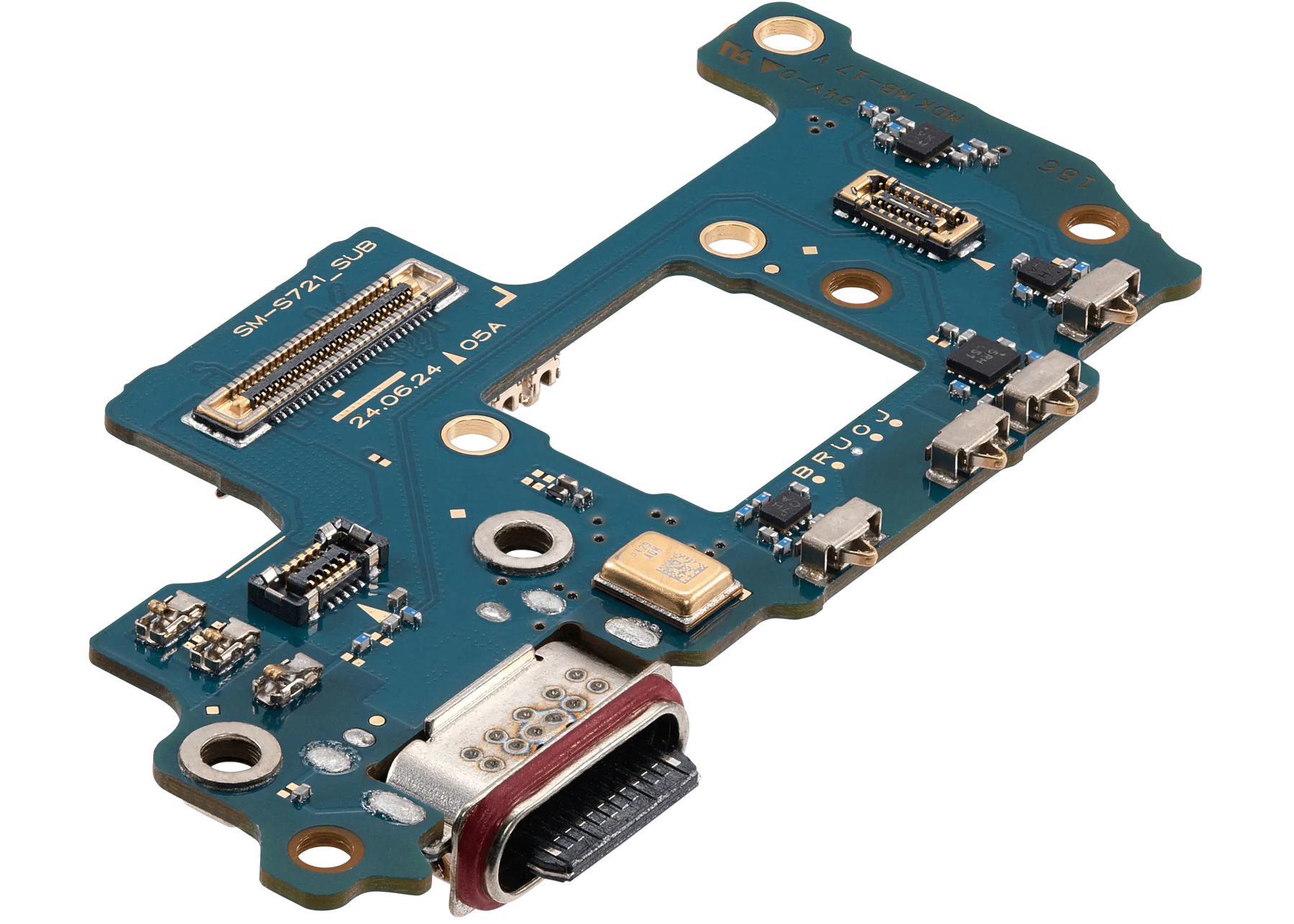 Charging Port Board Compatible For Samsung Galaxy S24 FE 5G (S721U) (US Version) (Premium)