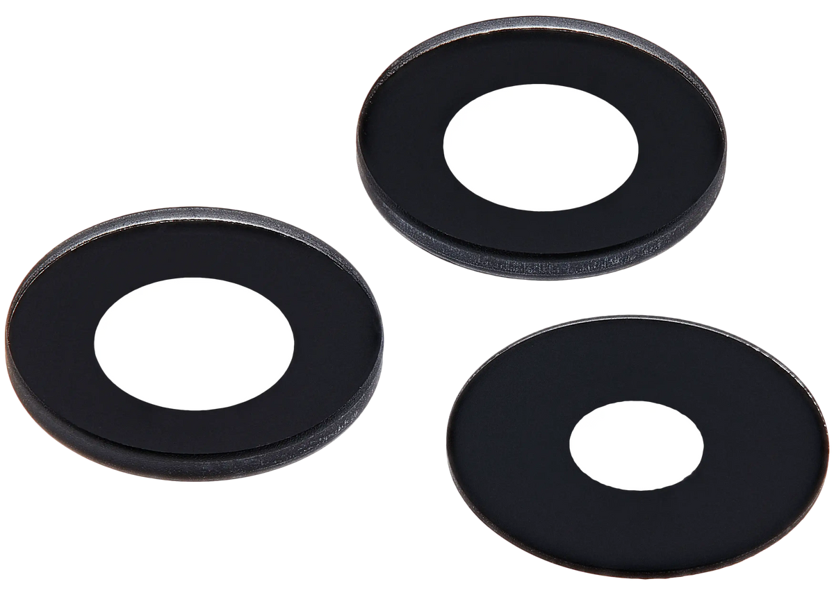 Back Camera Lens (Glass Only) With Adhesive Compatible For Samsung Galaxy A15 4G (A155 / 2023) / A15 5G (A156 / 2023) (3 Piece Set)