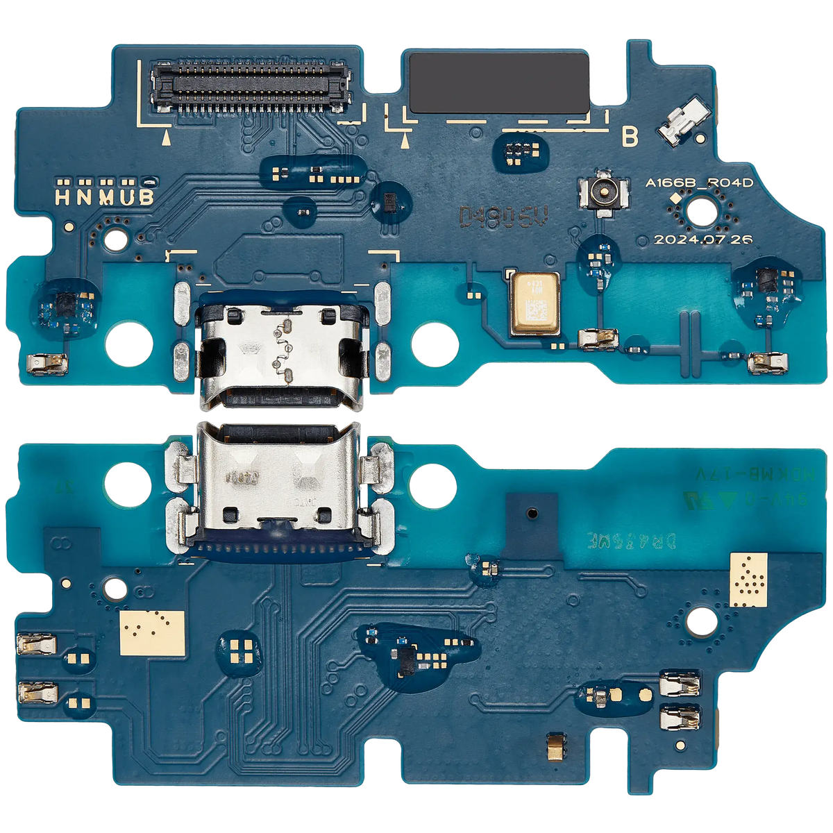 Charging Port With Board Compatible For Samsung Galaxy A16 5G (A166 / 2024) (International Version) (Premium)