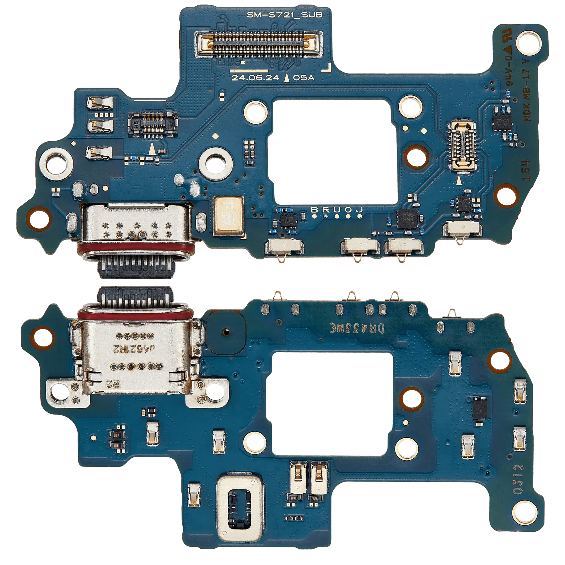 Charging Port Board Compatible For Samsung Galaxy S24 FE 5G (S721R) (International Version) (Premium)