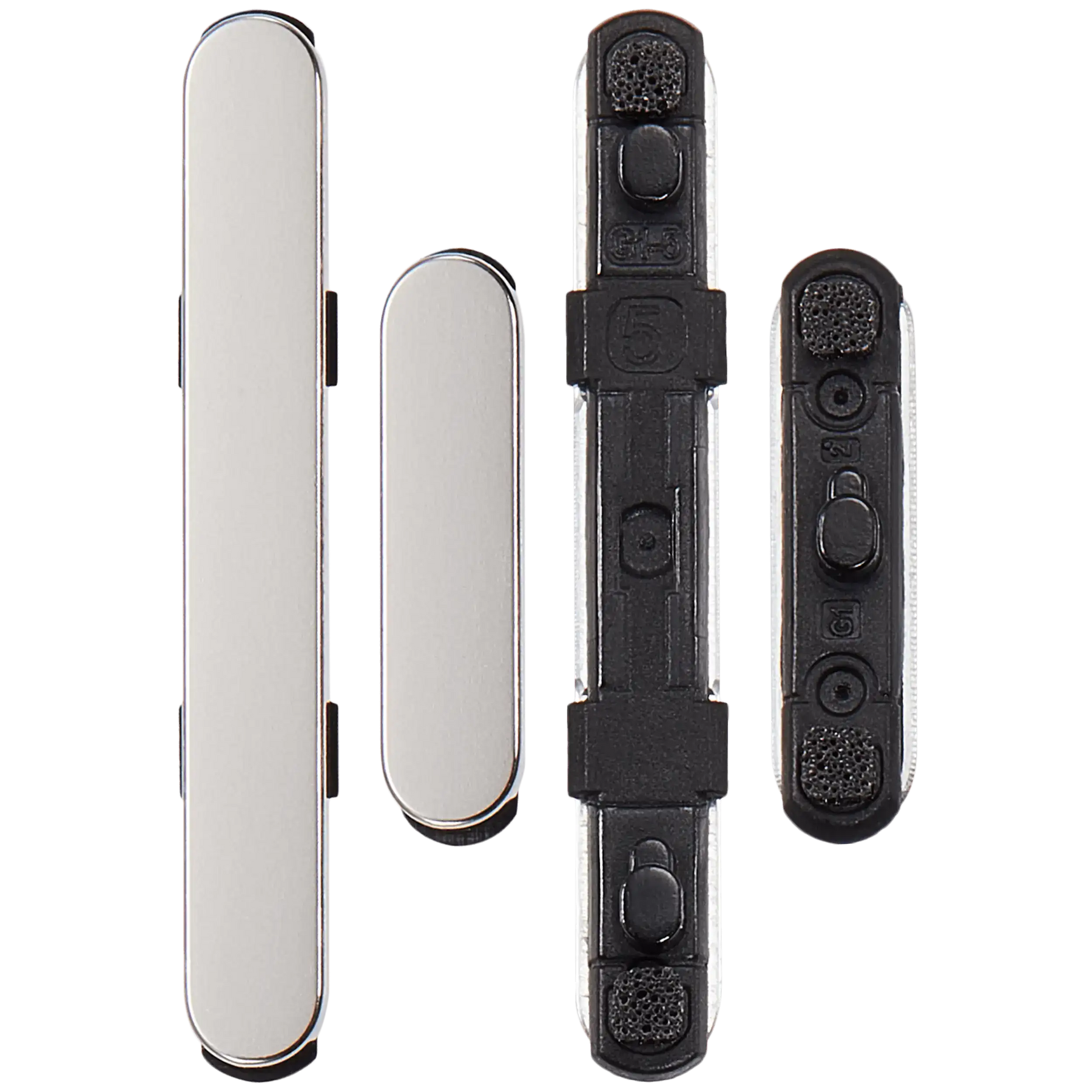 Hard Buttons Replacement  (Power / Volume) Compatible For Google Pixel 9 Pro XL (Porcelain)