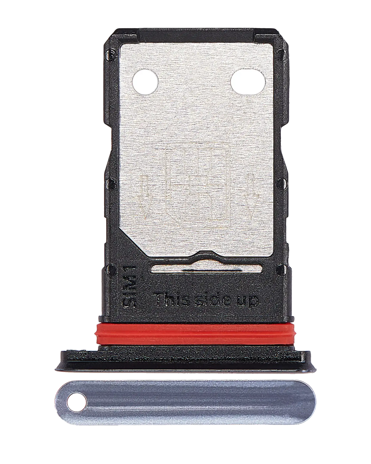 Replacement Dual Sim Card Tray Compatible For OnePlus Nord (Gray Onyx)