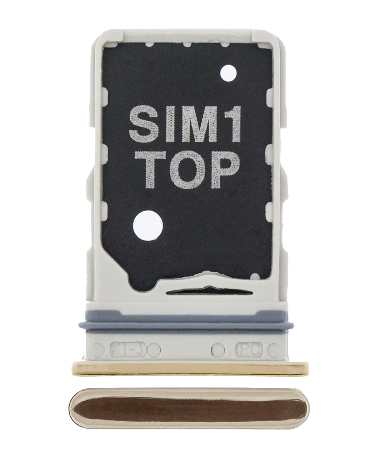 Replacement Single Sim Card Tray Compatible For Samsung Galaxy A80 (A805 / 2019) (Angel Gold)