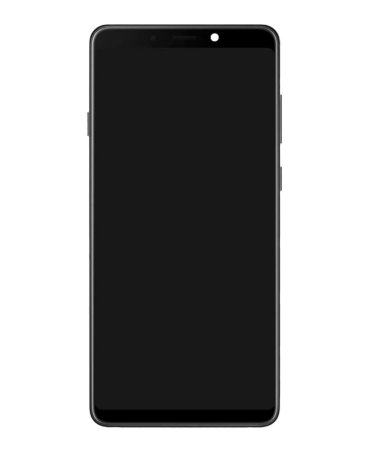 Replacement OLED Assembly With Frame Compatible For Samsung Galaxy A9 (A920 / 2018) (Used OEM Pull: Grade B/C) (Black)