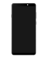 Replacement OLED Assembly With Frame Compatible For Samsung Galaxy A9 (A920 / 2018) (Used OEM Pull: Grade B/C) (Black)