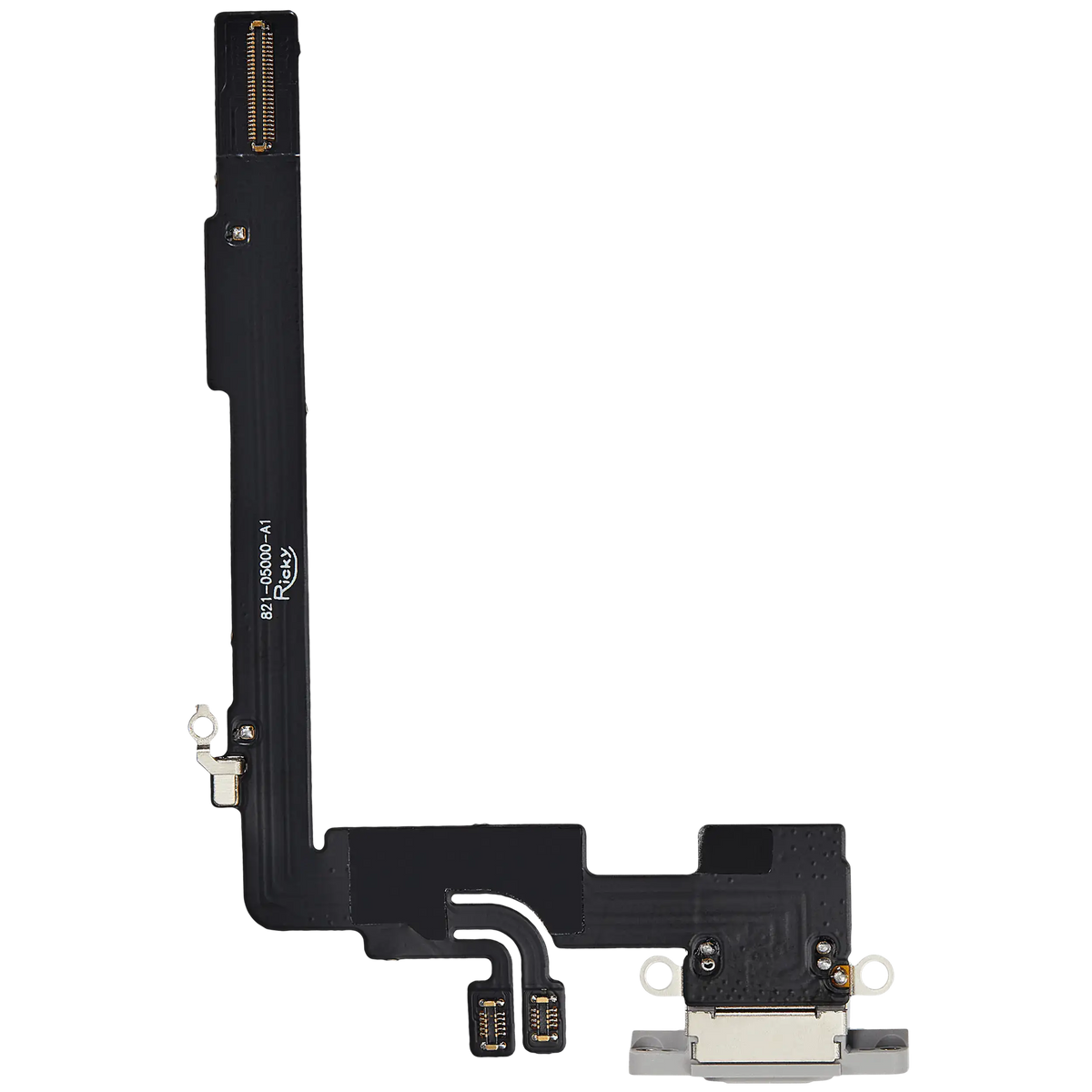 Charging Port Flex Cable Compatible For iPhone 16 Pro Max (Aftermarket Plus) (White Titanium)