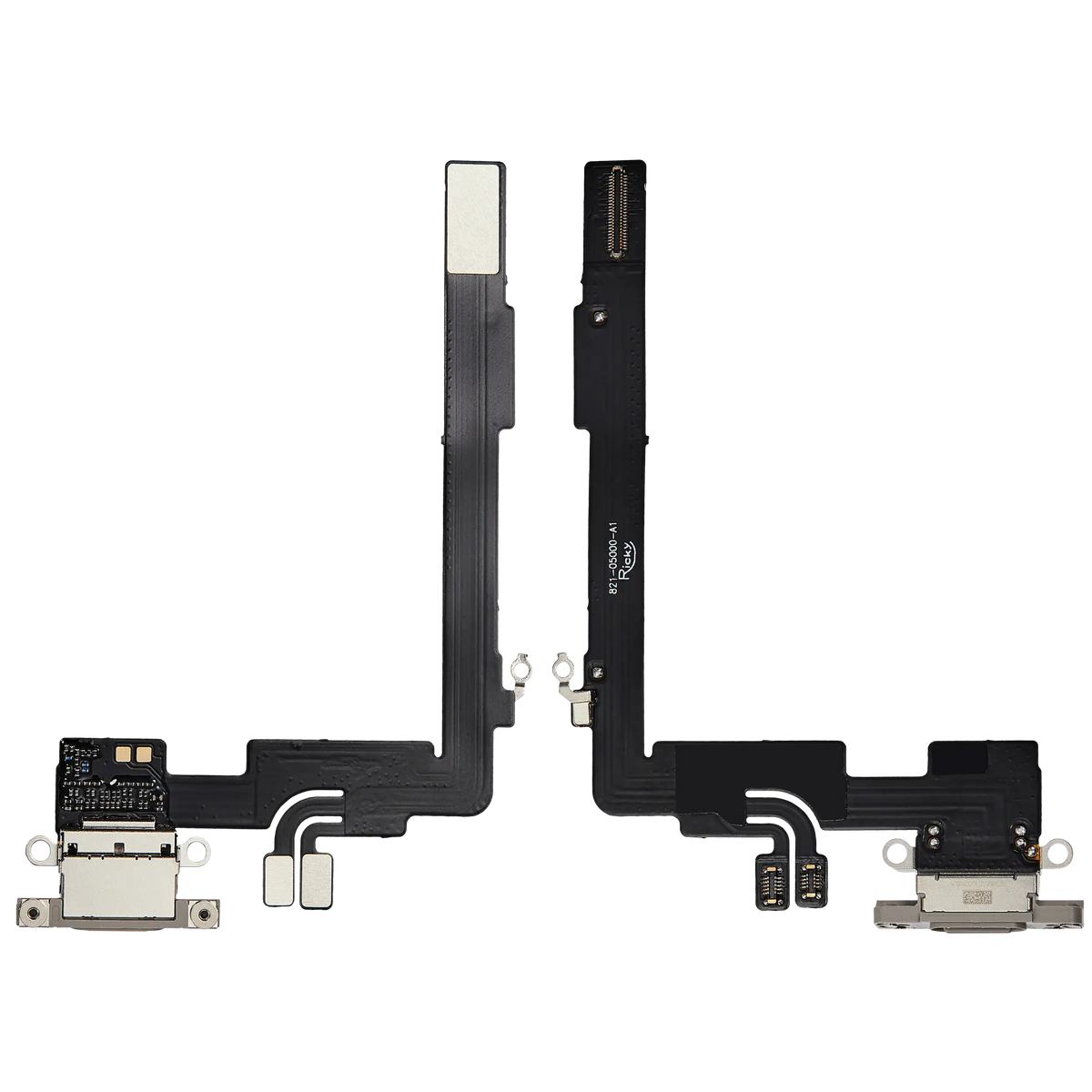 Charging Port Flex Cable Compatible For iPhone 16 Pro Max (Aftermarket Plus) (Natural Titanium)