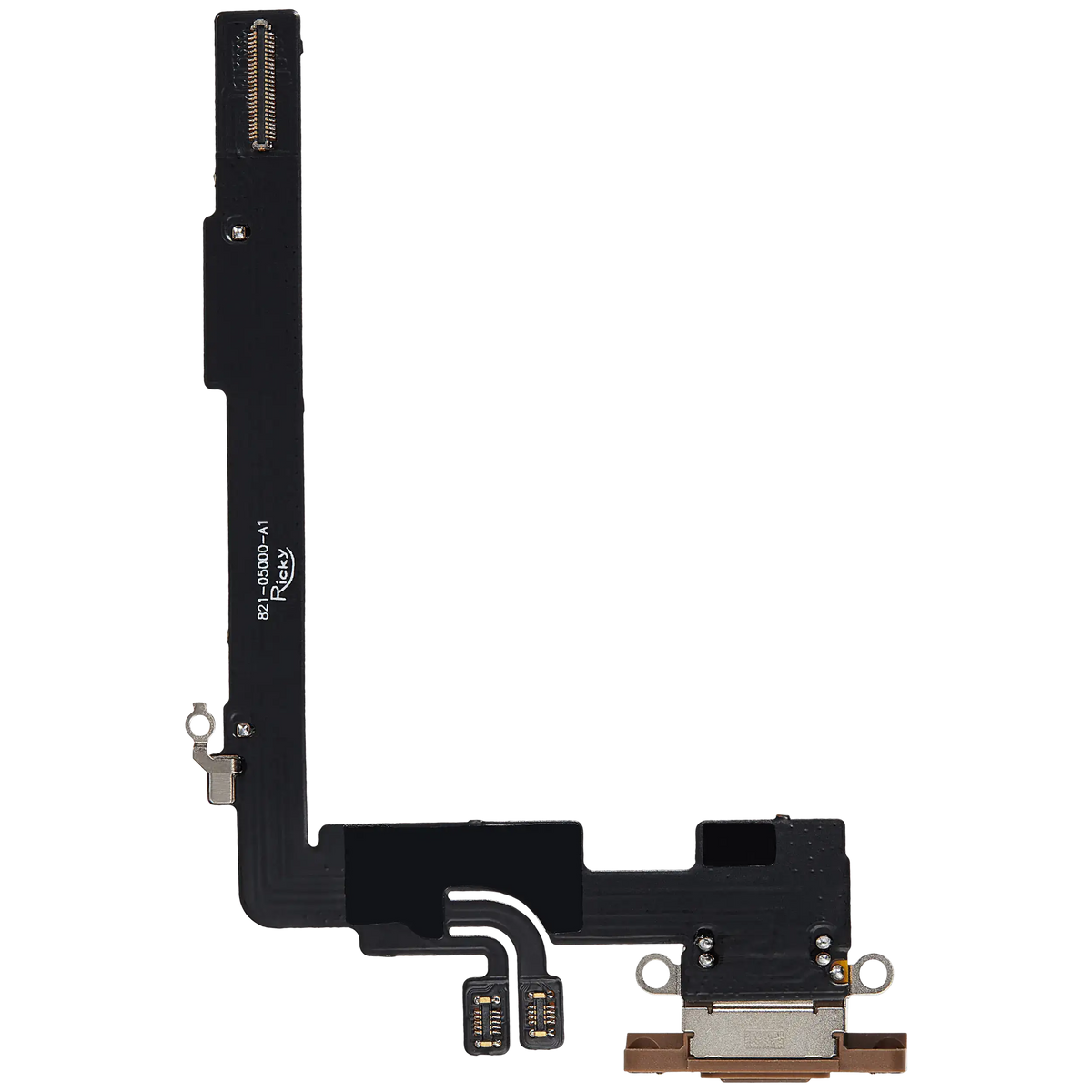 Charging Port Flex Cable Compatible For iPhone 16 Pro Max (Aftermarket Plus) (Desert Titanium)