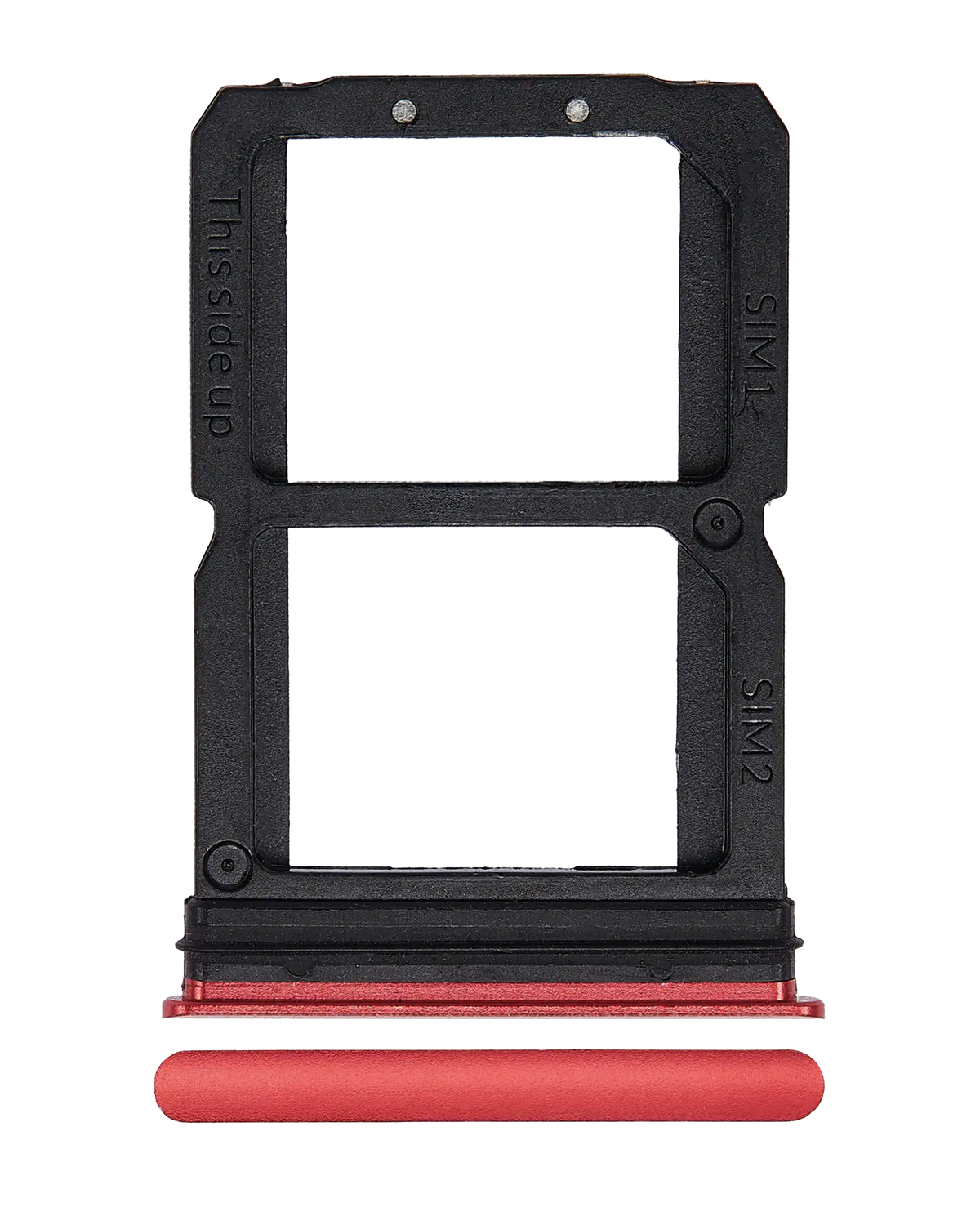 Replacement Sim Card Tray Compatible For OnePlus 6 (A6000 / A6003) (Amber Red)
