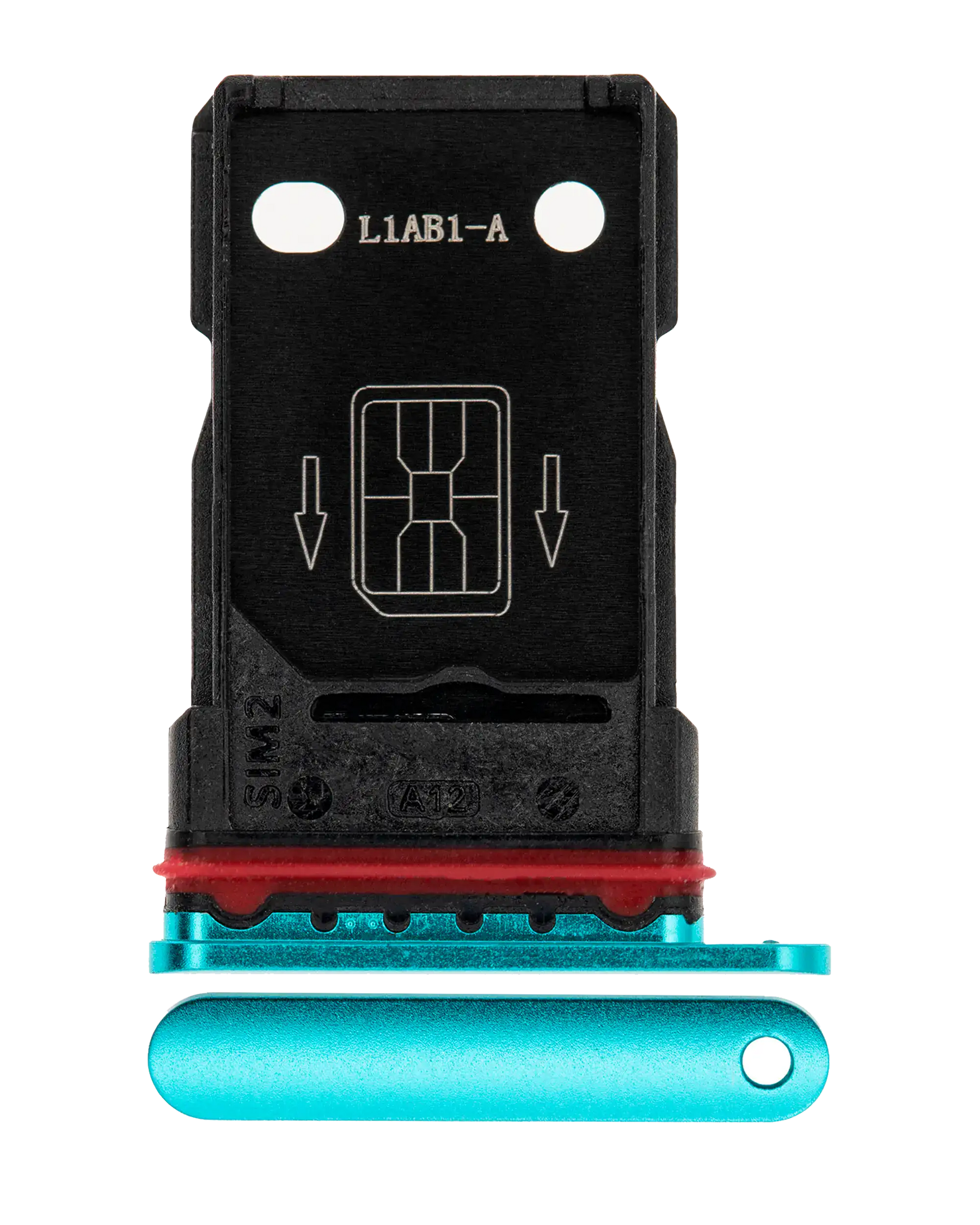 Dual Sim Card Tray Compatible For OnePlus 8 Replacement  (Glacial Green)