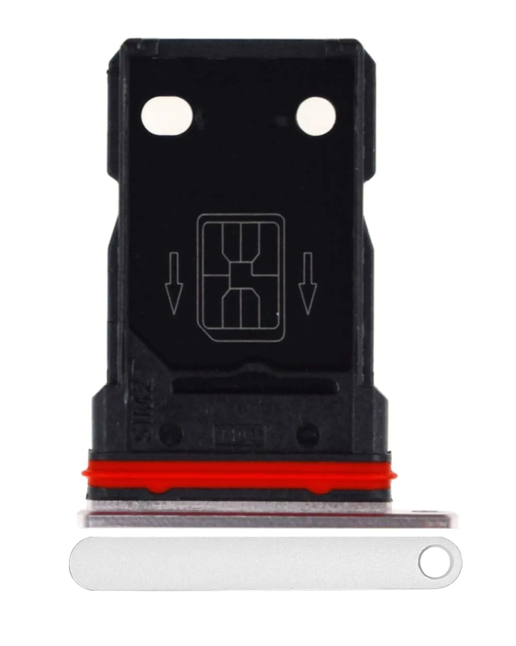 Dual Sim Card Tray Compatible For OnePlus 8 Replacement (Interstellar Glow)