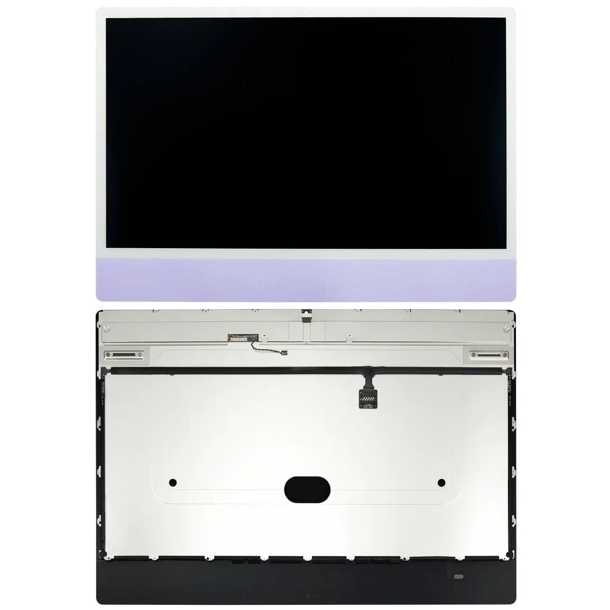 Complete LCD Display Assembly Compatible For iMac 24" M1 M3 (A2874 / A2438 / A2873 / A2439) (LG204A-215 LM235UH1 SDD1) (Used OEM Pull: Grade A) (Purple)