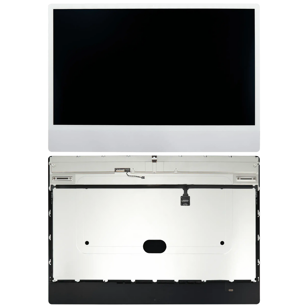 Complete LCD Display Assembly Compatible For iMac 24" M1 M3 (A2874/ A2438 /A2873/ A2439) (LG204A-215 LM235UH1 SDD1) (Used OEM Pull: Grade A) (Silver)