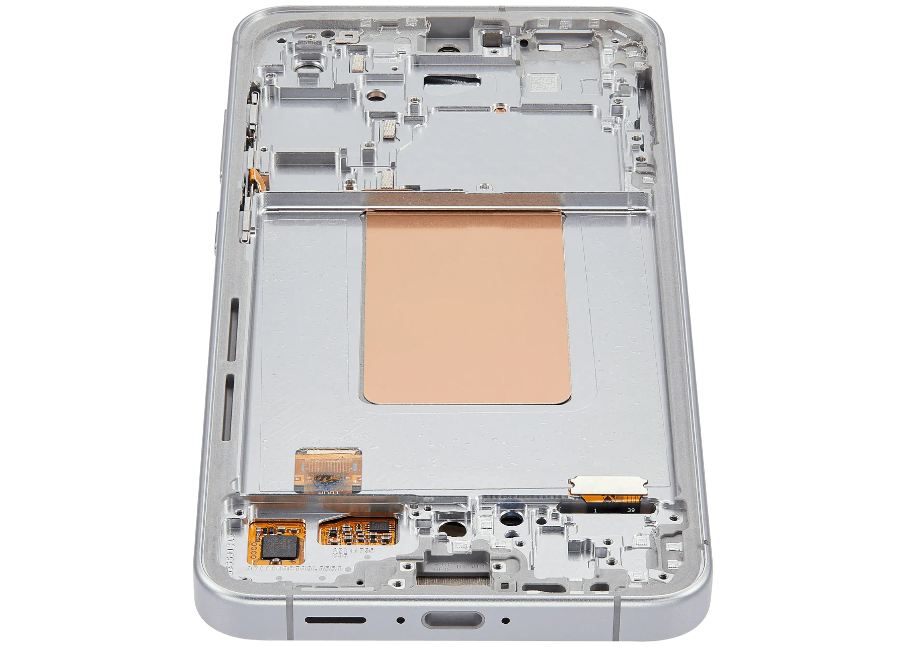 OLED Assembly With Frame Compatible For Samsung Galaxy S24 FE 5G (US & International Version) (Refurbished) (Gray)