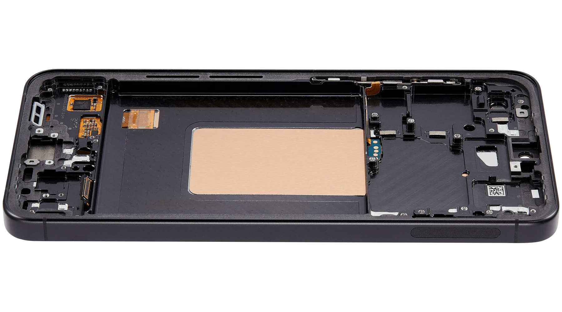 OLED Assembly With Frame Compatible For Samsung Galaxy S24 FE 5G (Refurbished) (US & International Version) (Graphite)