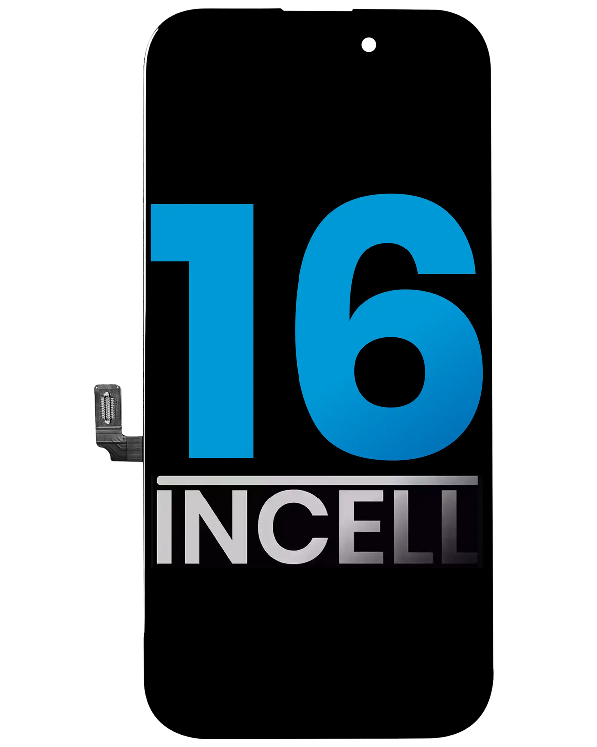 LCD Assembly Compatible For iPhone 16 (Aftermarket :AQ7 / Incell)