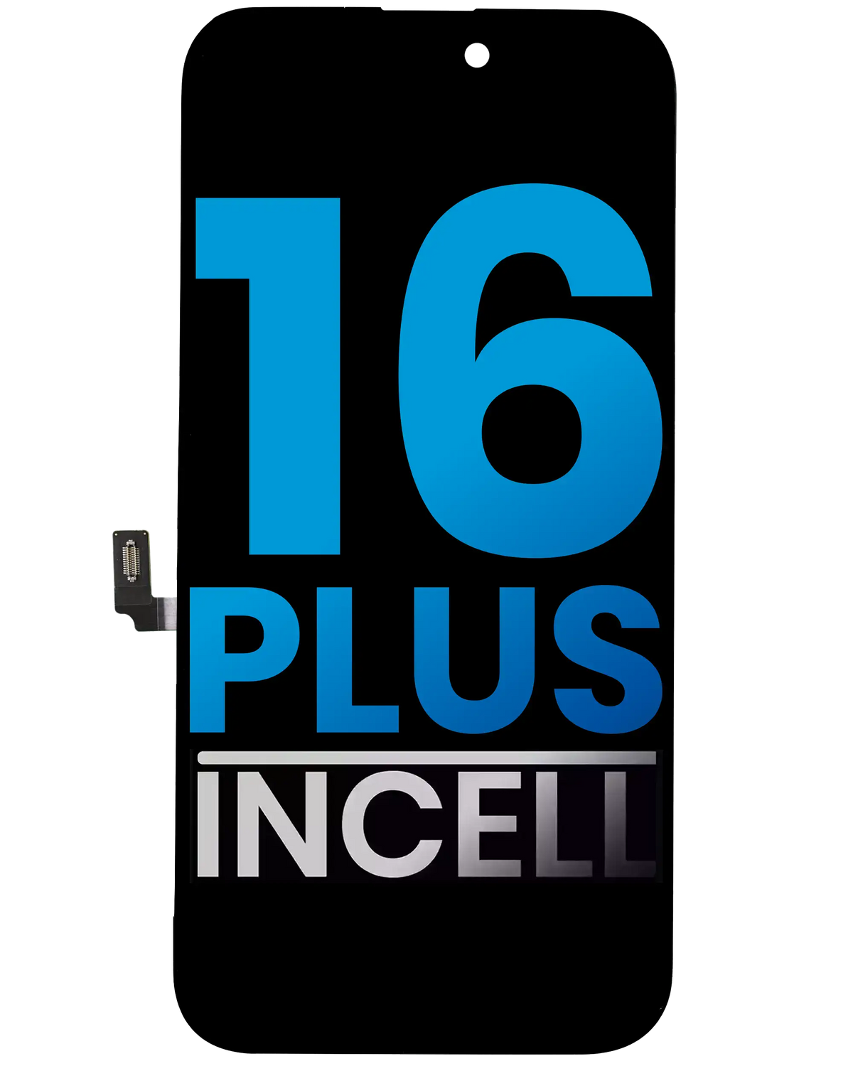 LCD Assembly Compatible For iPhone 16 Plus (Aftermarket :AQ7 / Incell)
