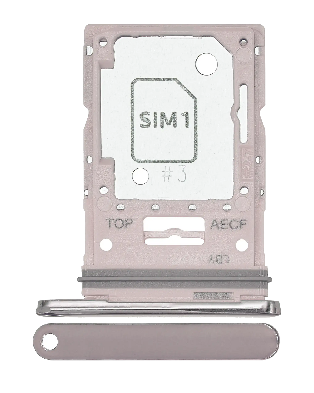 Replacement Single Sim Card Tray Compatible For Samsung Galaxy A53 5G (A536 / 2022) (White)