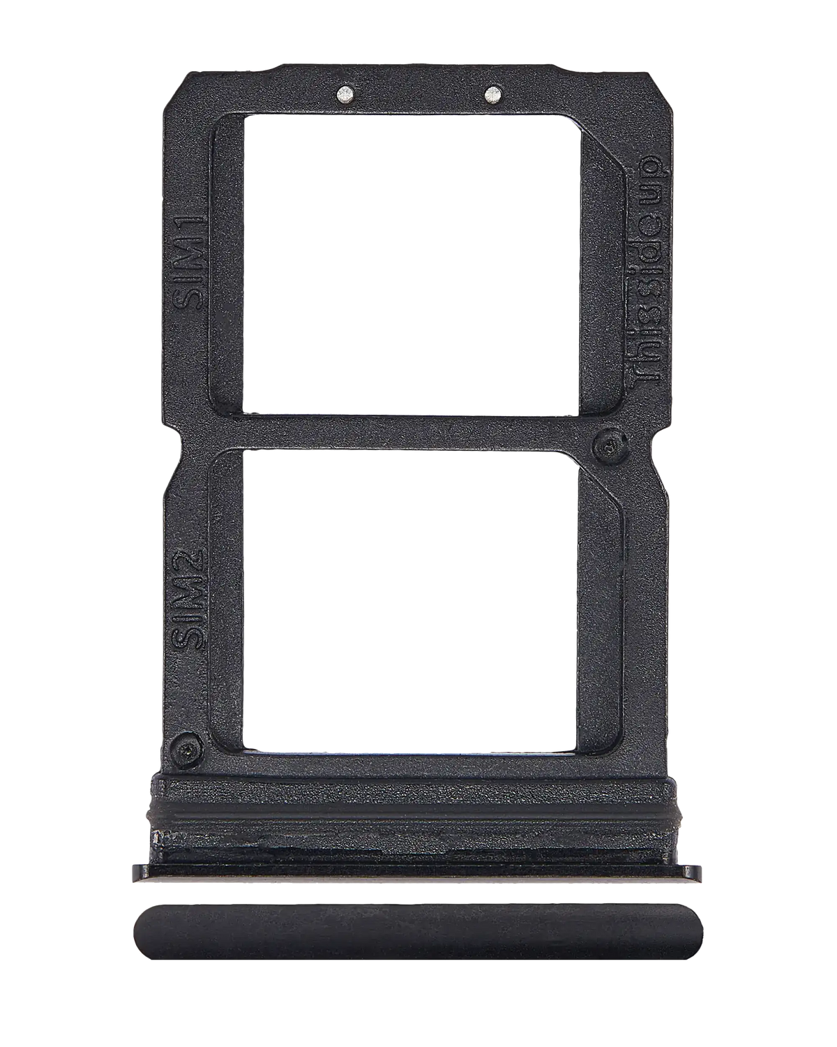 Replacement Sim Card Tray Compatible For OnePlus 6 (A6000 / A6003) (Midnight Black)