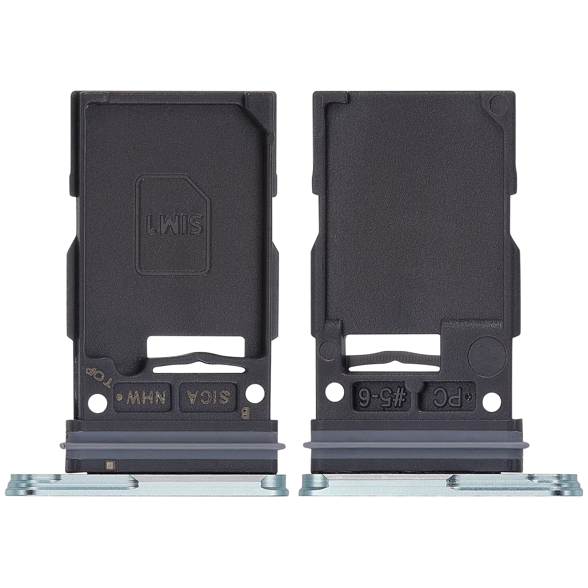 Single Sim Card Tray Replacement Compatible For Samsung Galaxy S25 / S25 Plus (Premium) (Mint)