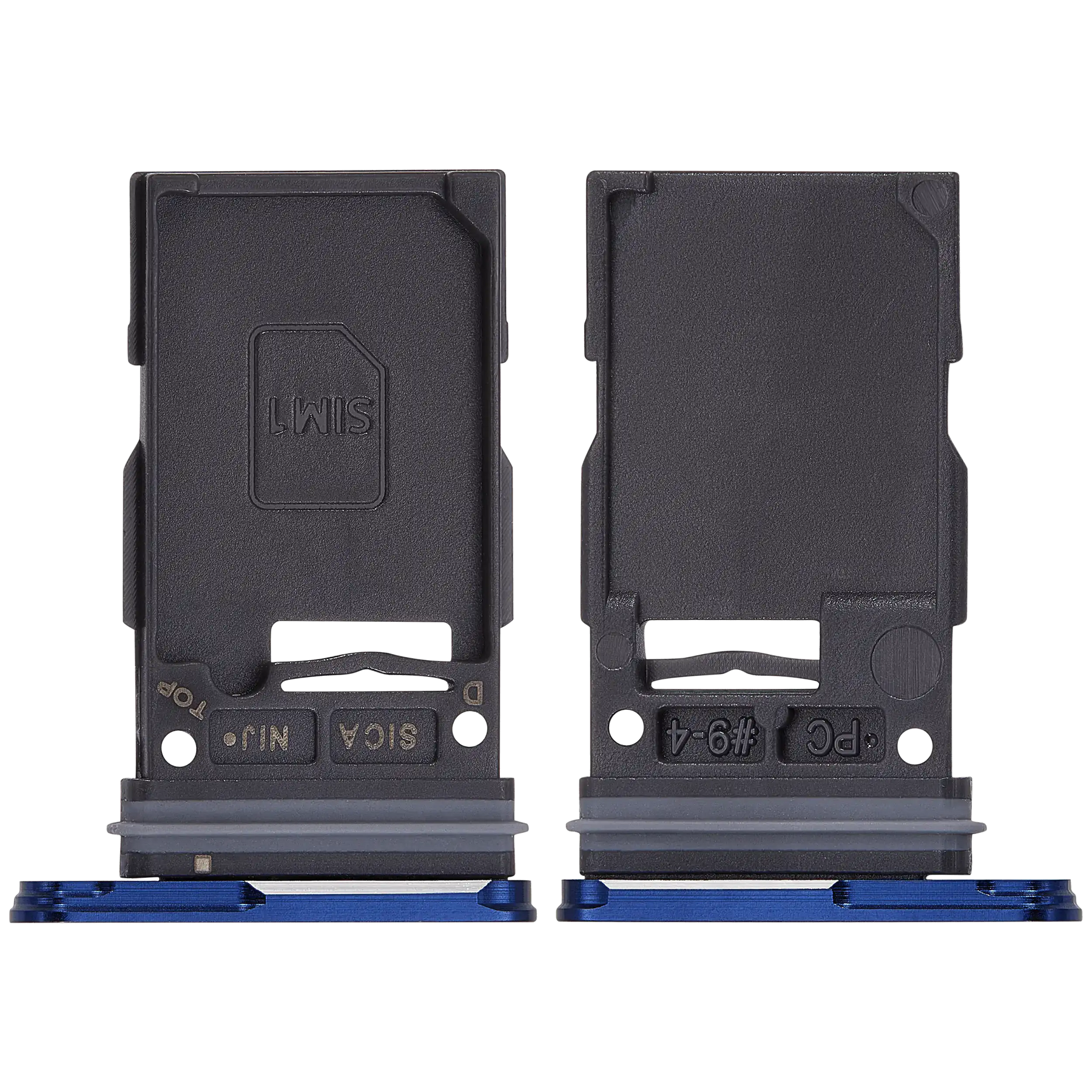 Single Sim Card Tray Replacement Compatible For Samsung Galaxy S25 / S25 Plus (Premium) (Navy)