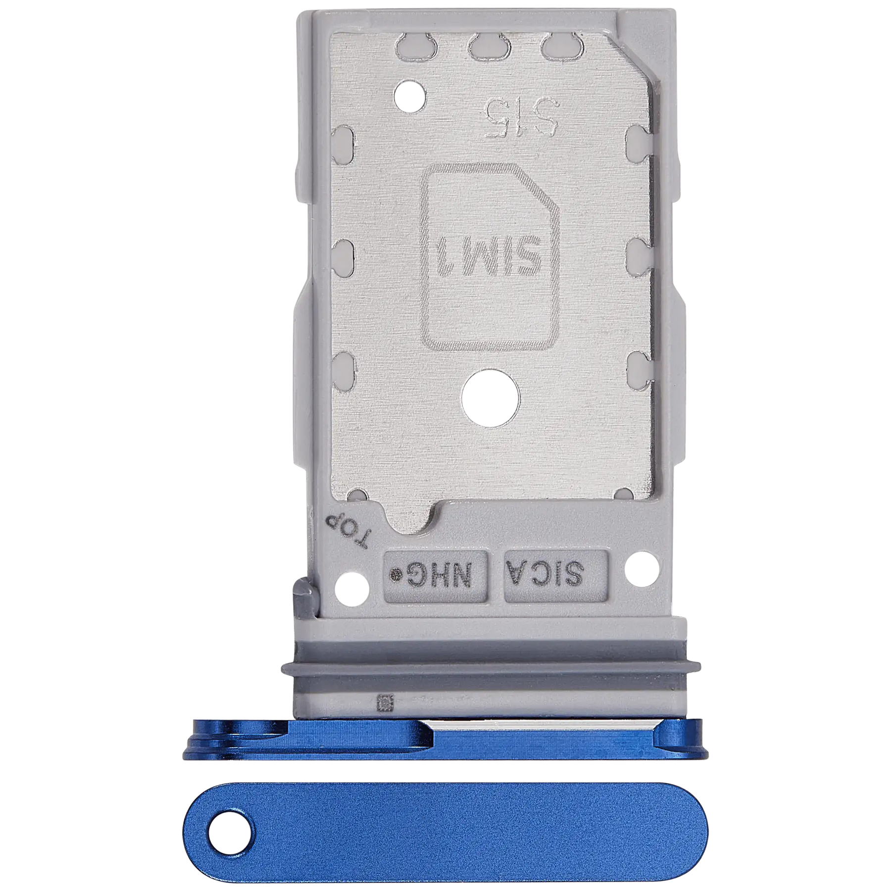 Dual Sim Card Tray Replacement Compatible For Samsung Galaxy S25 / S25 Plus (Premium) (Navy)