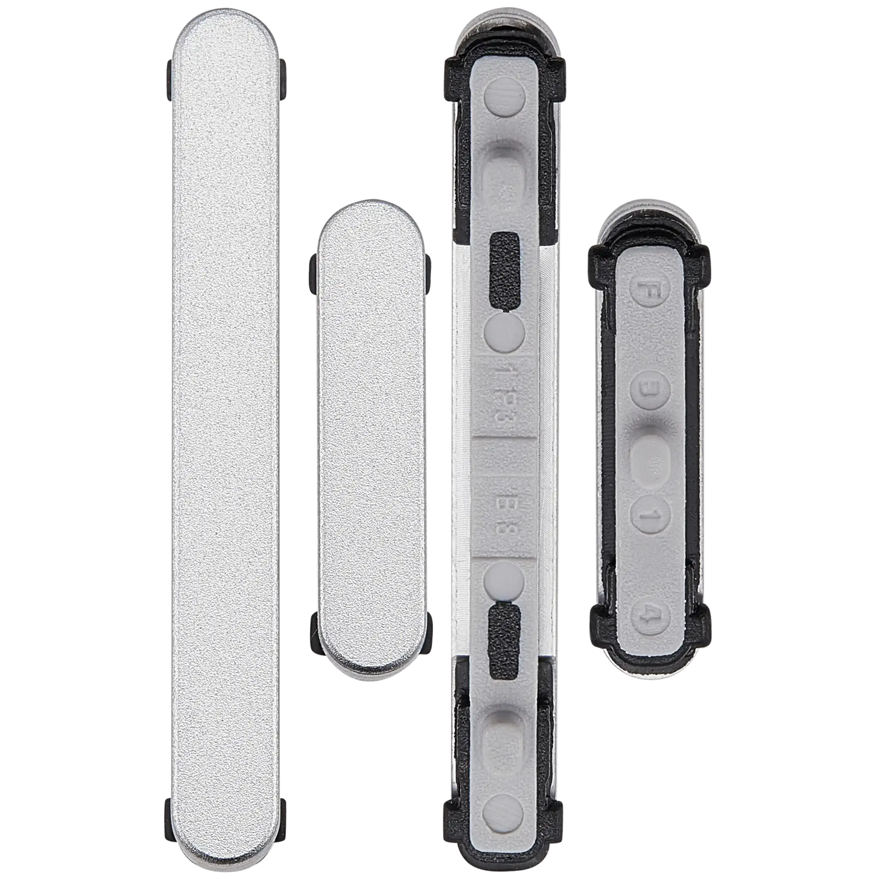 Hard Buttons (Power / Volume) Compatible For Samsung Galaxy S25 Ultra (Titanium Silver)
