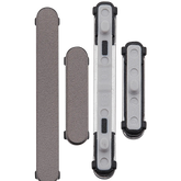 Hard Buttons (Power / Volume) Compatible For Samsung Galaxy S25 Ultra Replacement (Titanium Gray)
