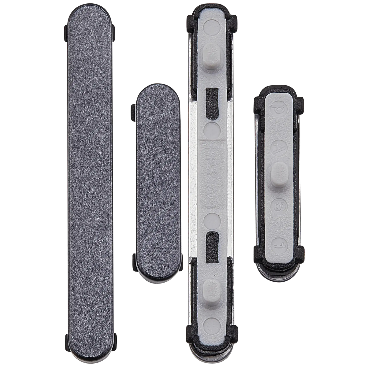 Hard Buttons (Power / Volume) Compatible For Samsung Galaxy S25 Ultra (Titanium Black)