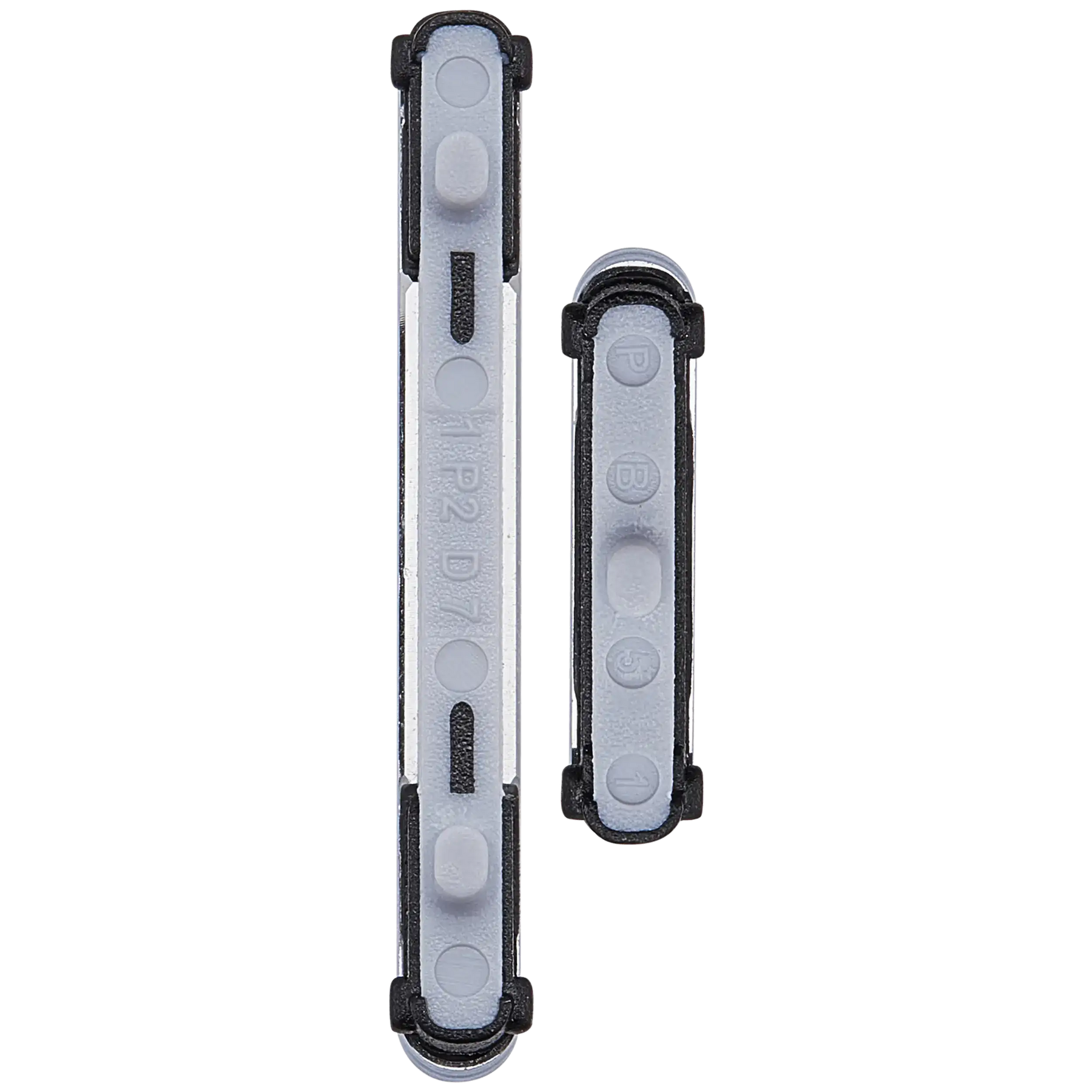 Hard Buttons Replacement (Power / Volume) Compatible For Samsung Galaxy S25 / S25 Plus (Premium) (Iceblue)